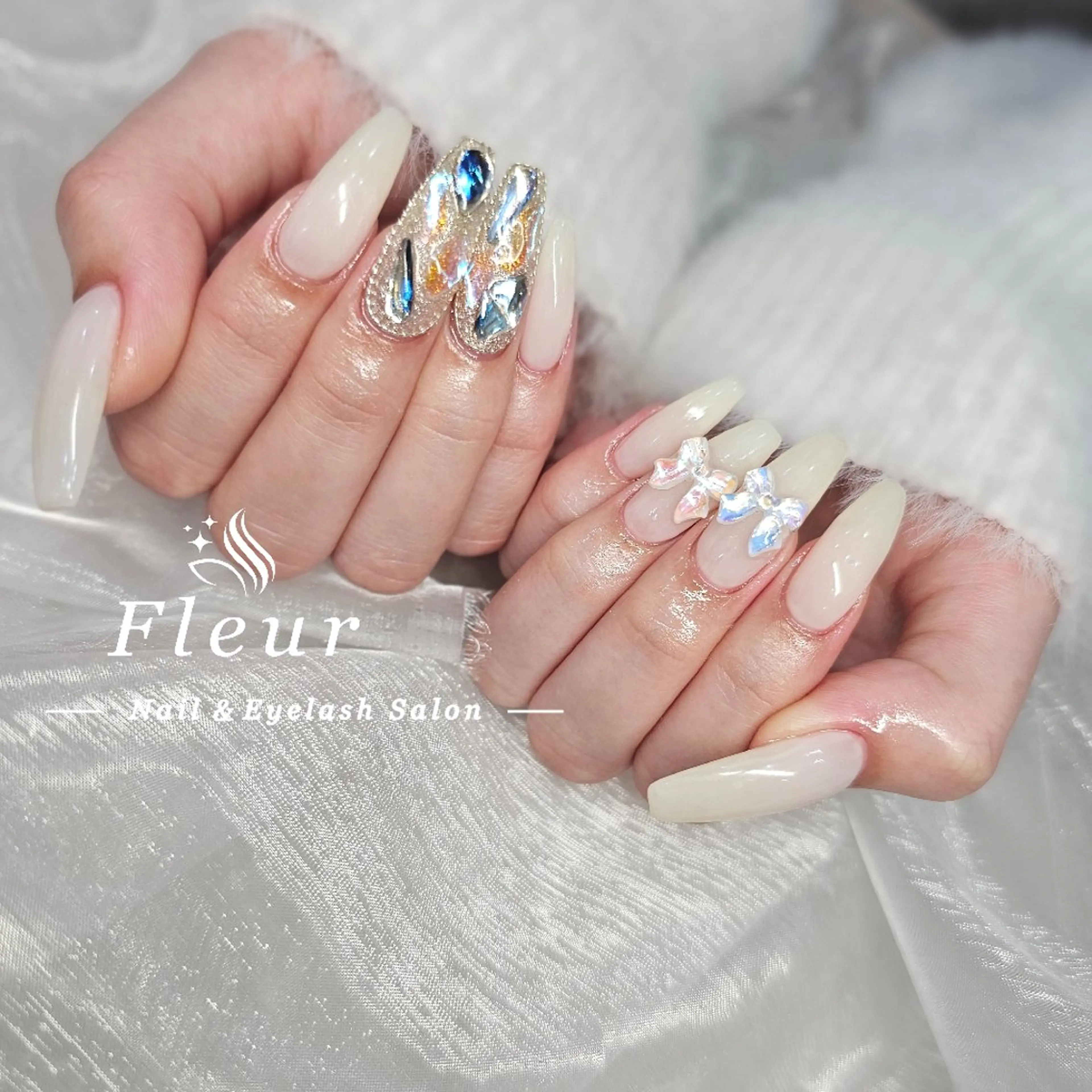 ネイル nail&eye ♡Fleur♡のネイルデザイン