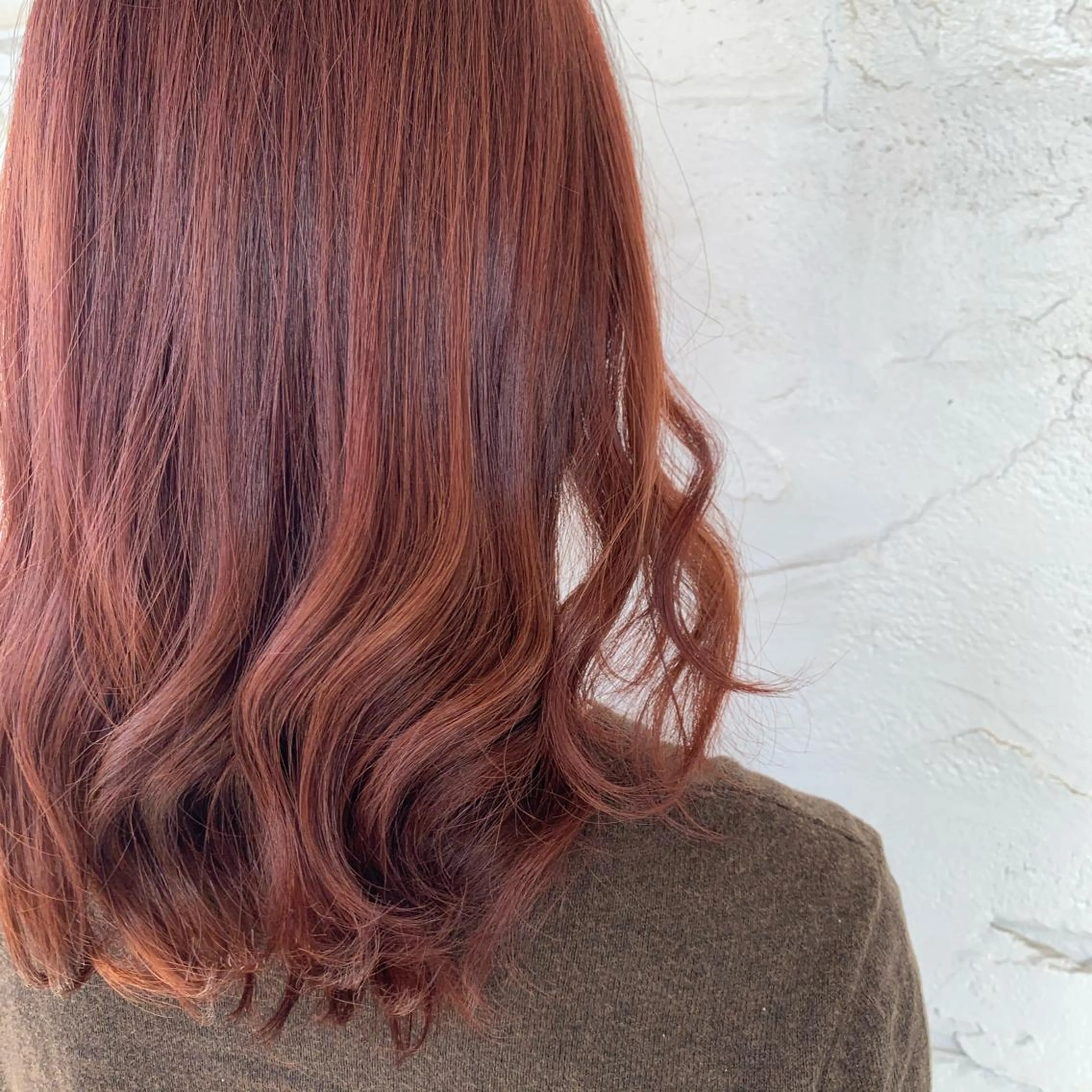 ミディアム カラー 【髪質改善】 夏目結以のヘアスタイル