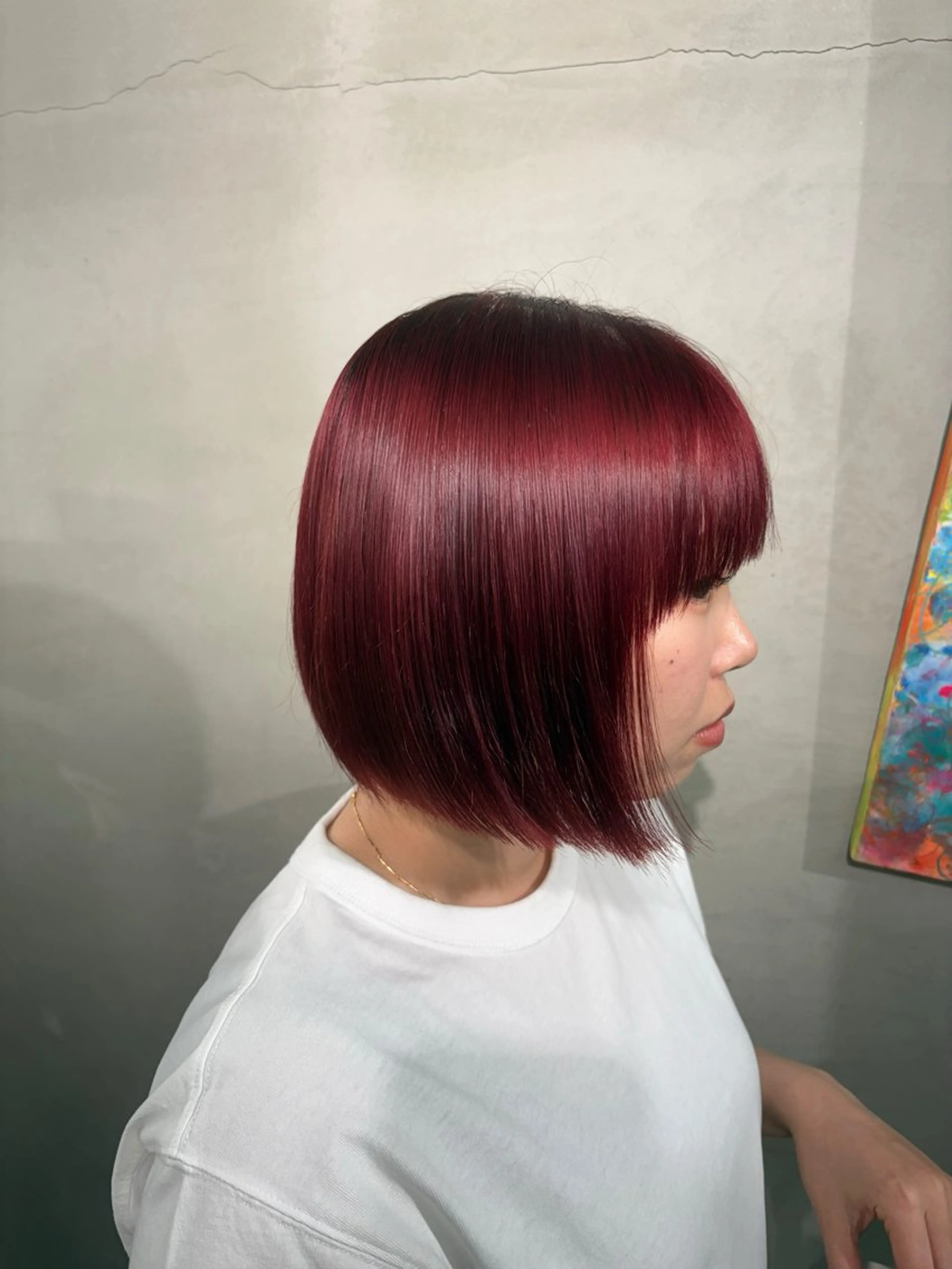 【透明感No.1】艶モテカラー×内部補修トリートメント✨✨の写真