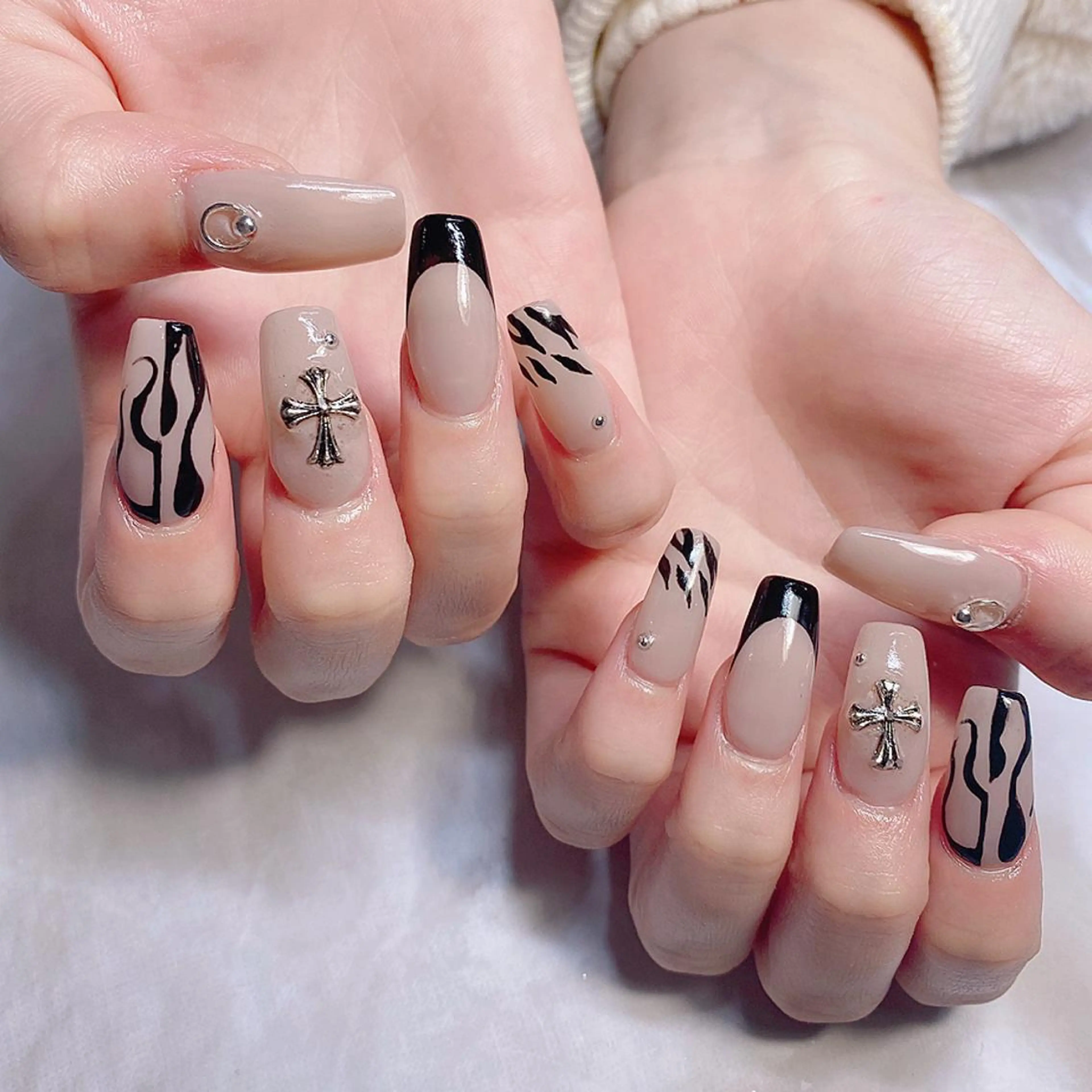 ネイル アートネイル 韓国ネイル RiLion💗 Risa🦋💜のネイルデザイン