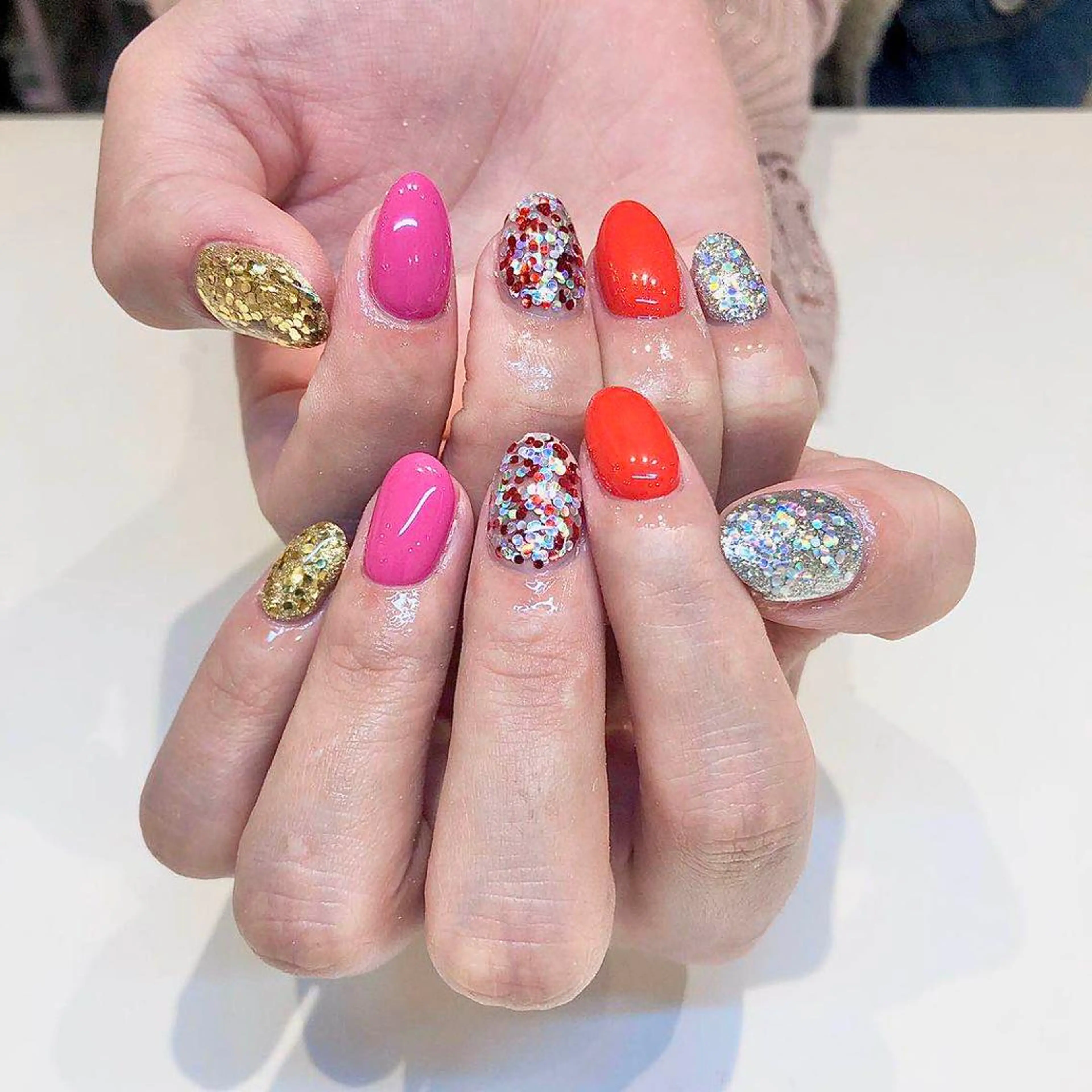 ネイル 長さだし専門店 M2　rikaのネイルデザイン