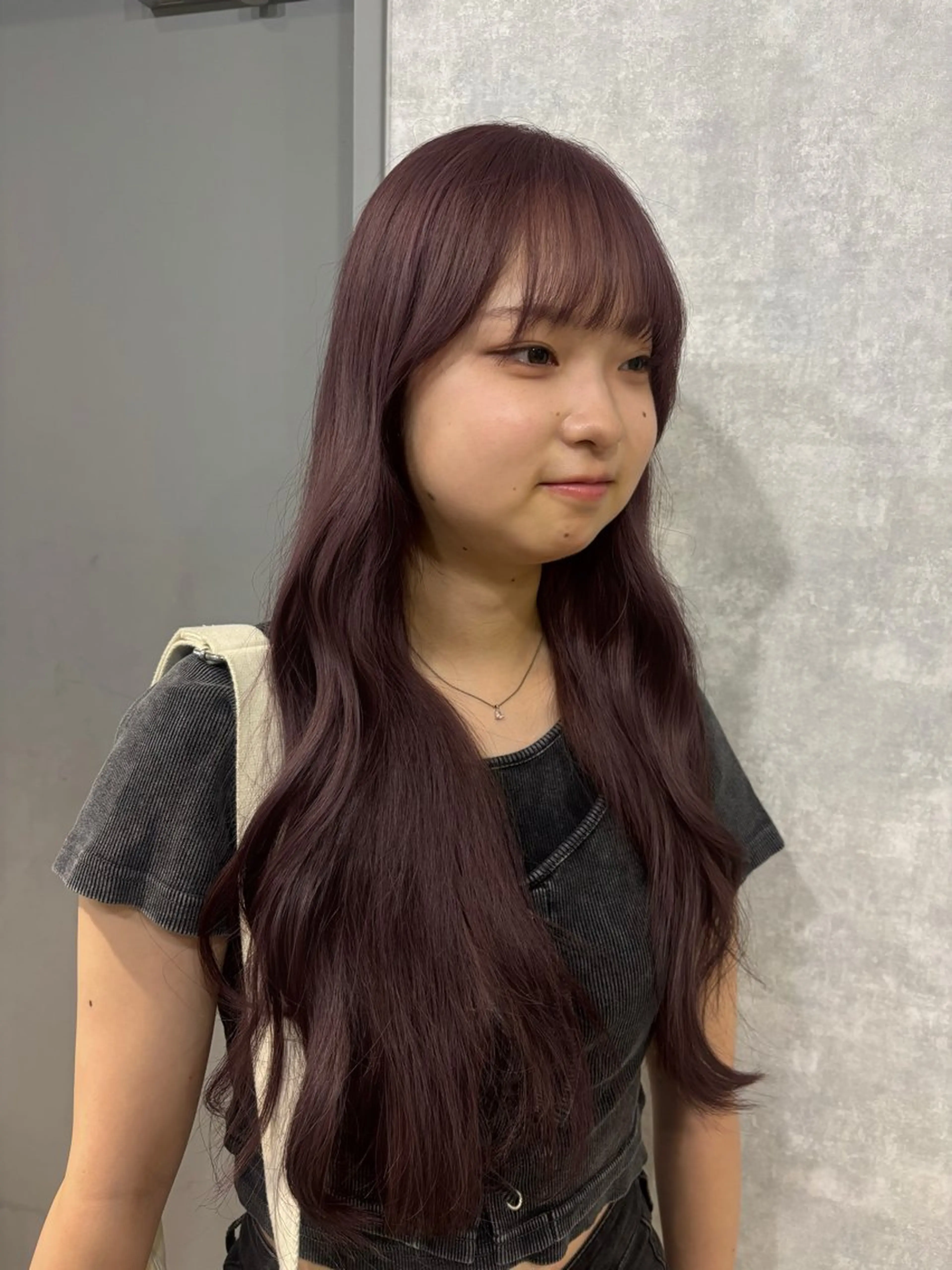 ロング カラー カット ヘアカラー トリートメント 🌐NATSUMI 🌐【寒色カラー】のヘアスタイル