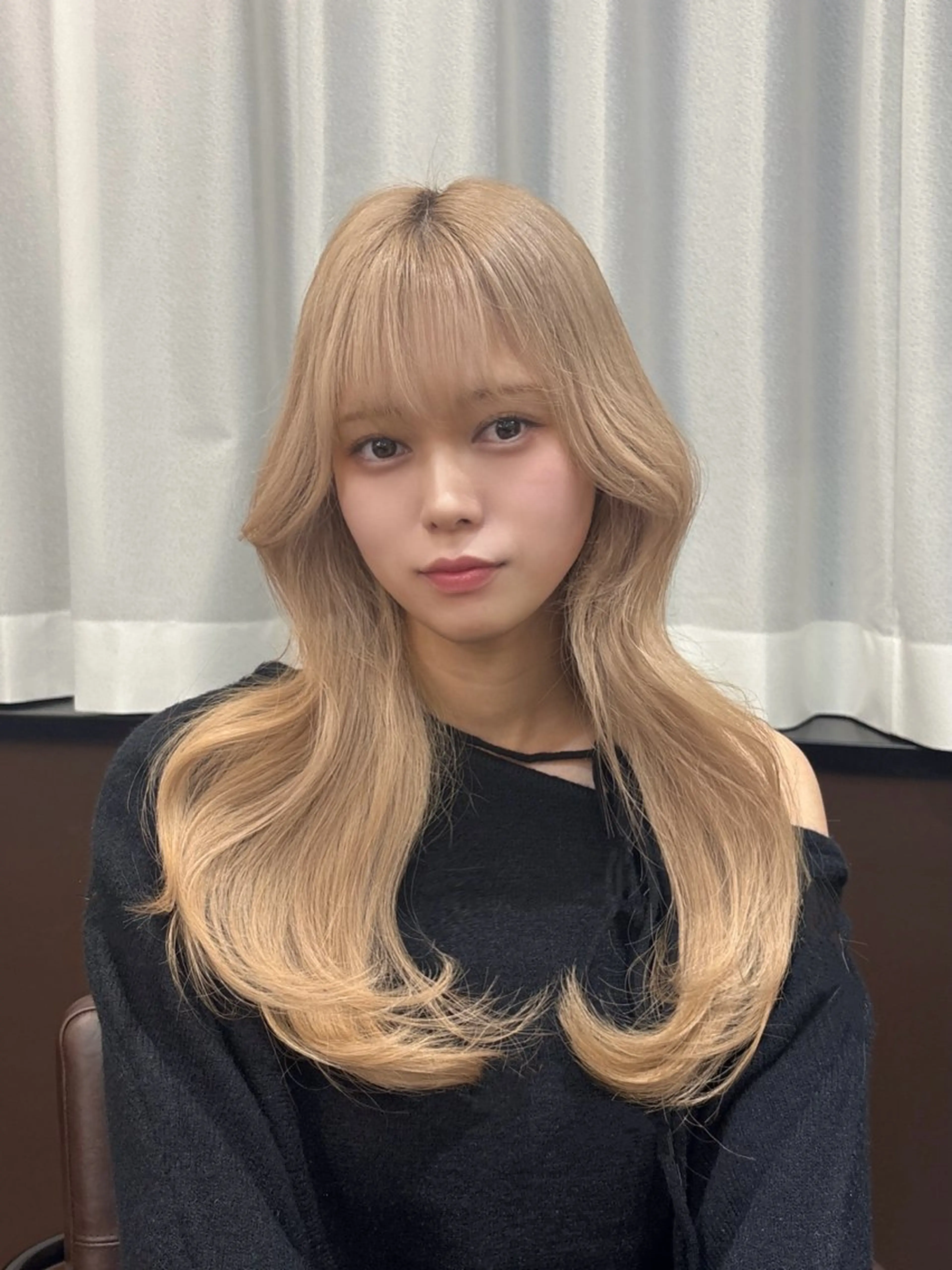 ロング カラー 韓国×髪質改善カラー 💎hinaのヘアスタイル