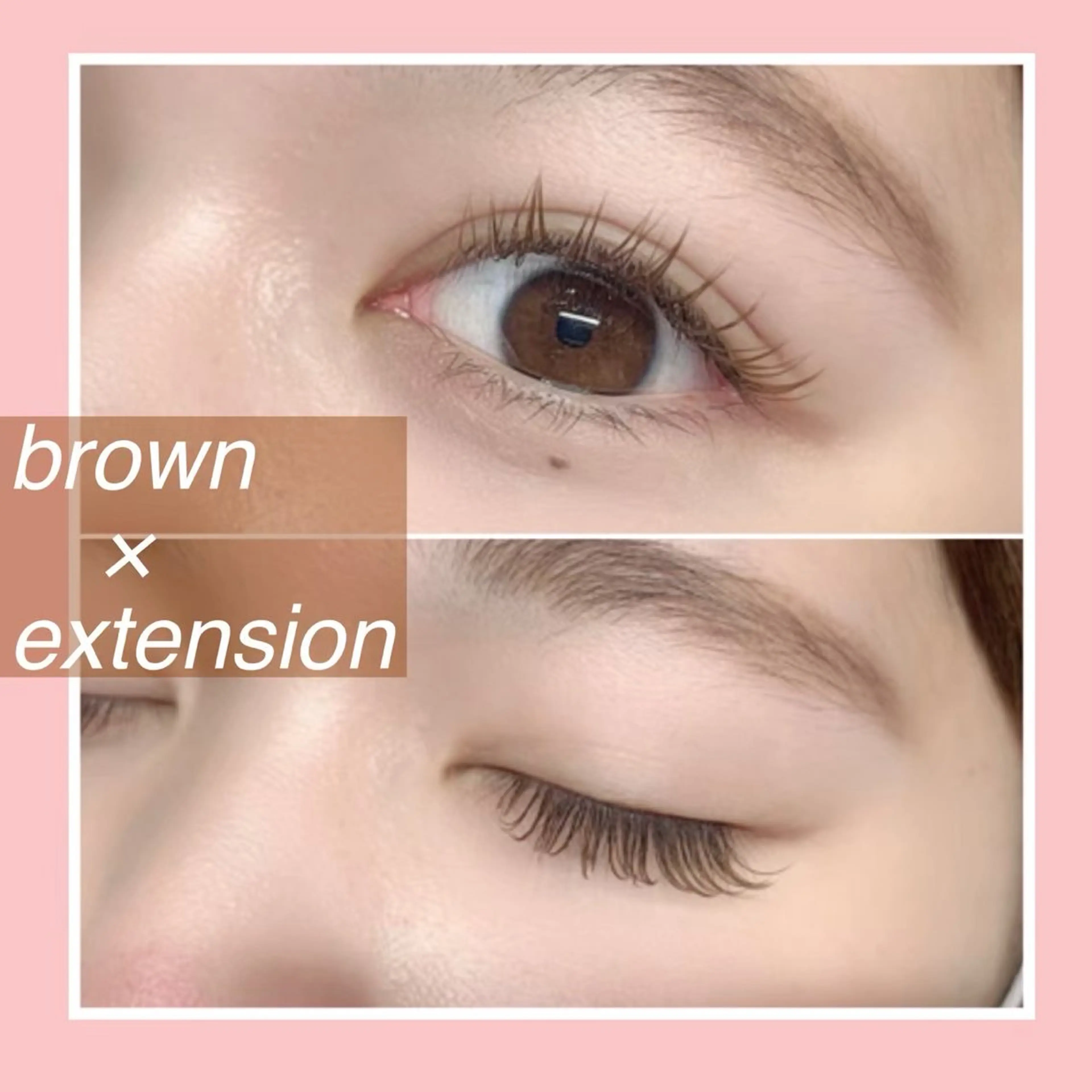 🫧ふんわり垢抜け&透明感🫧🤎カラーラッシュ🤎100本の写真