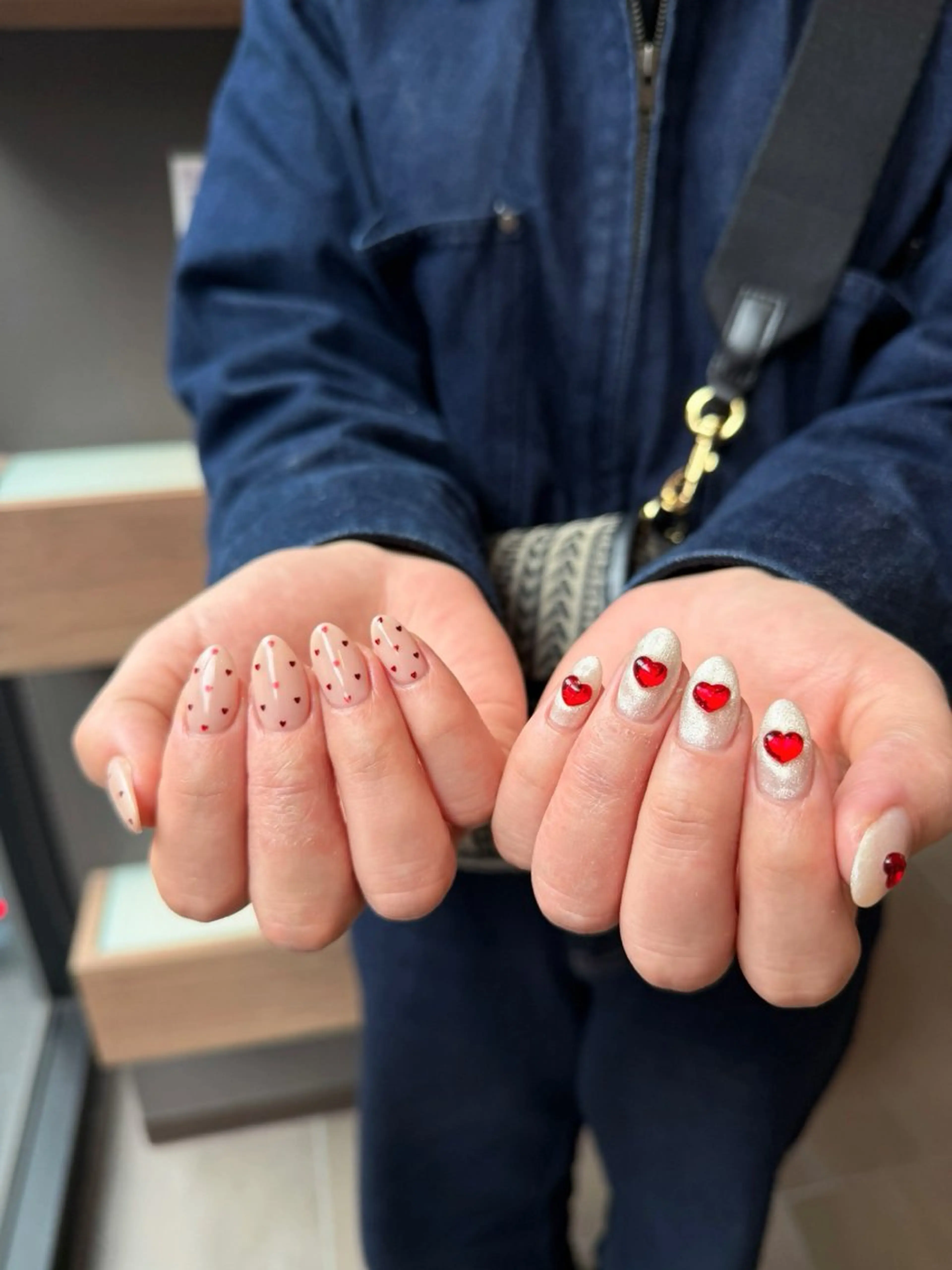 ネイル ハンドネイル Nail salon coffret あべの店所属・coffret. smpyのネイルデザイン