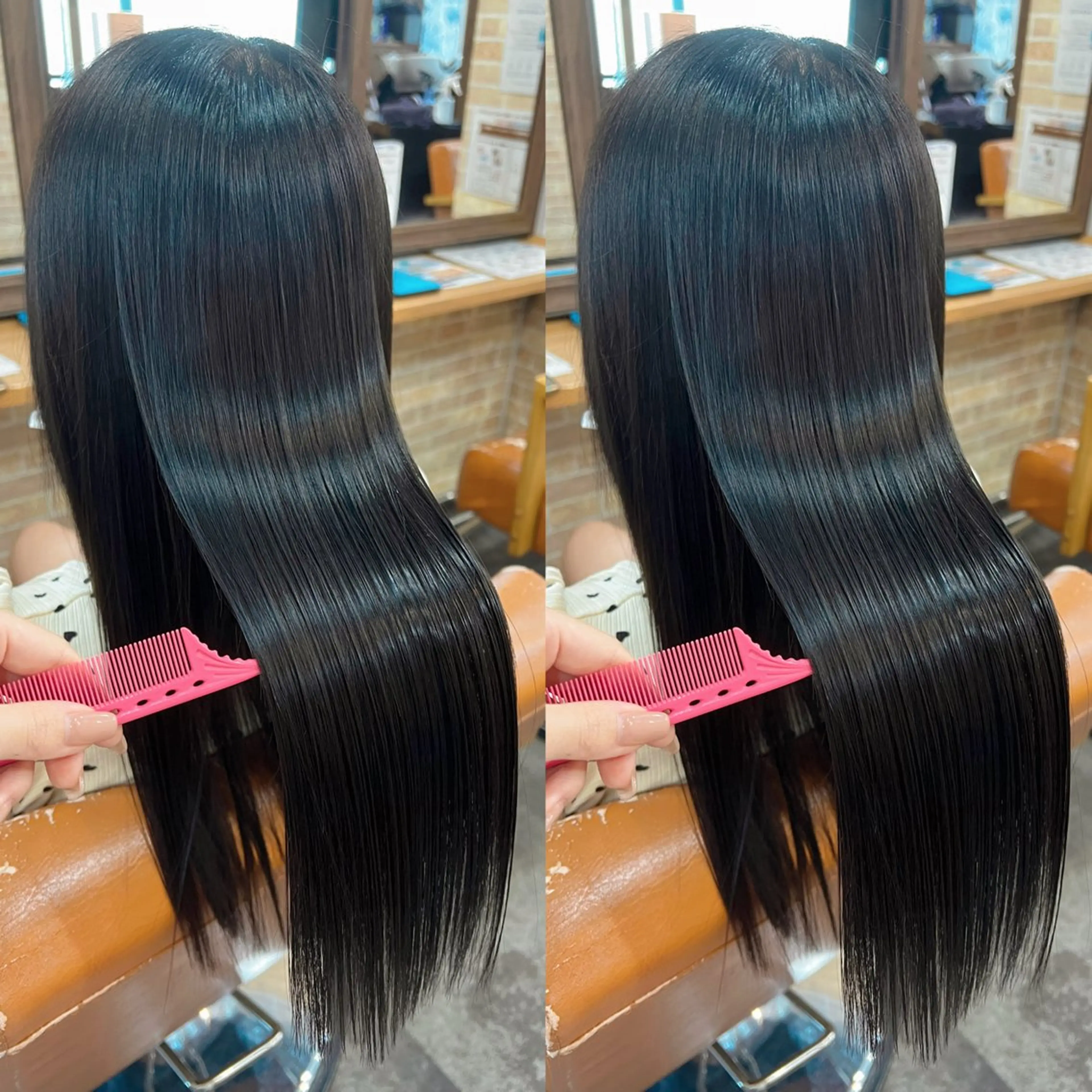 セミロング カラー 上質髪🪐 AIRI🪷‧₊˚のヘアスタイル