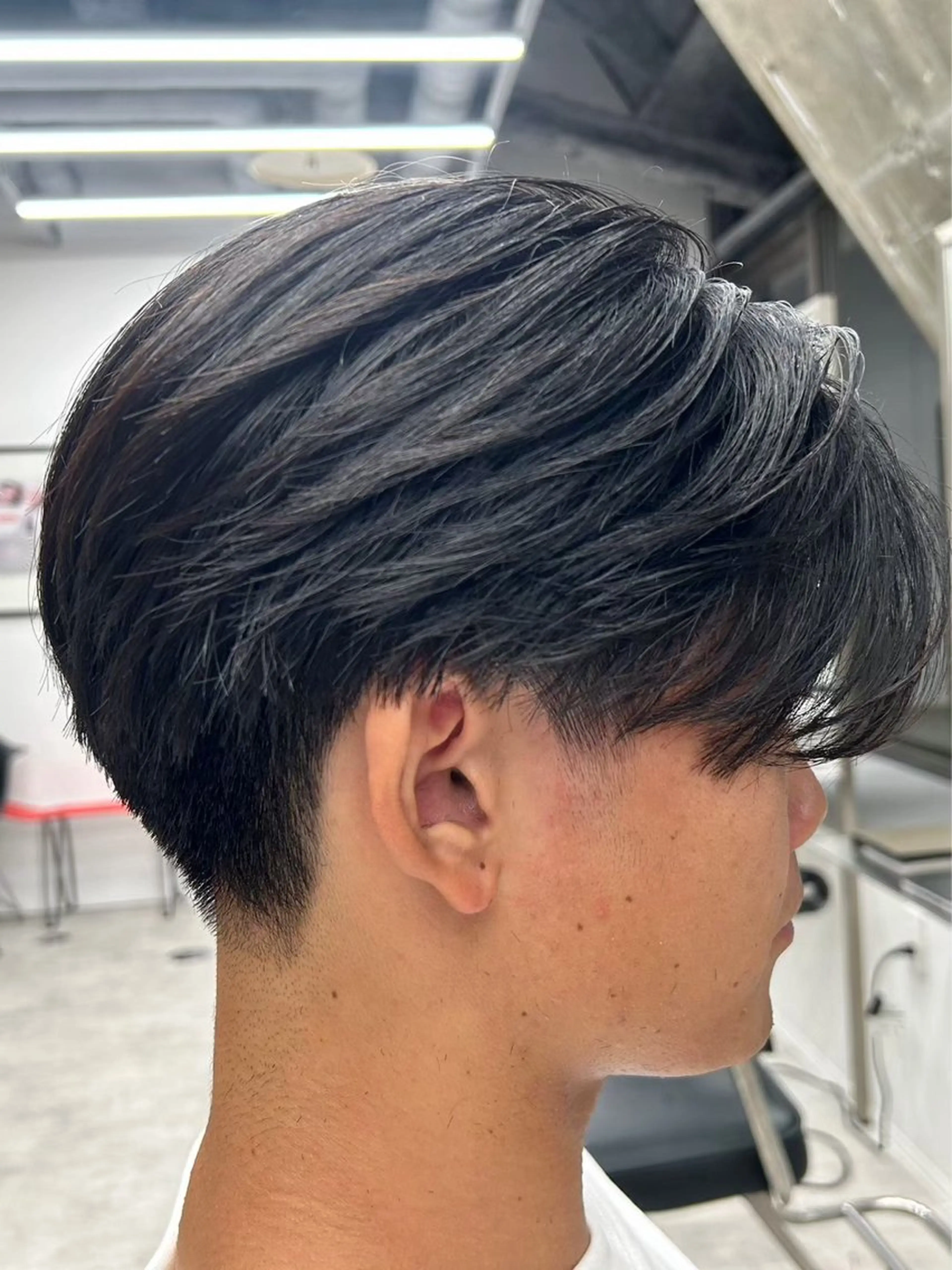 ショート パーマ メンズ カット パーマ メンズパーマ/新潟/ 万代／田崎亮🌟のヘアスタイル