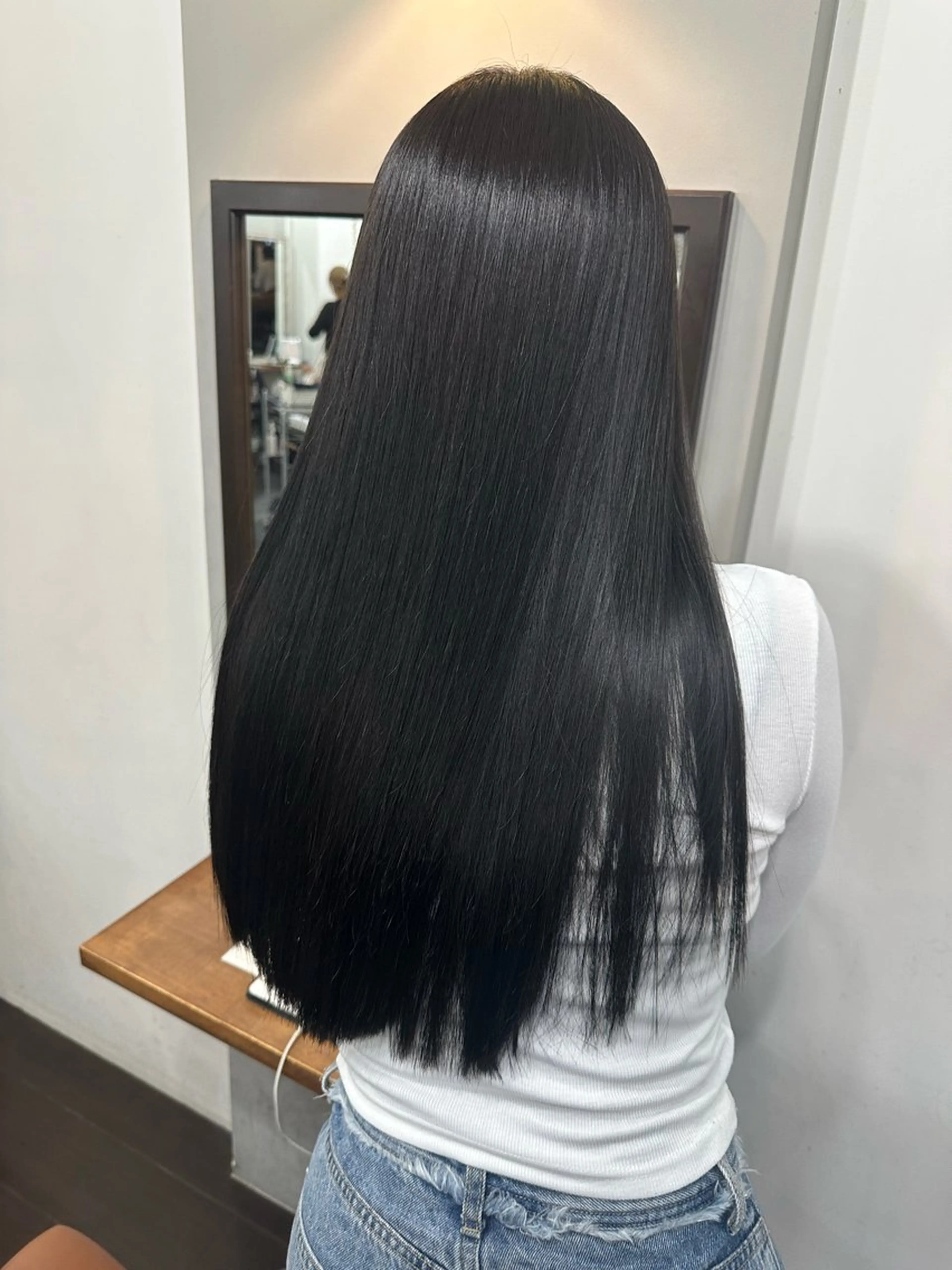 ロング カラー カット ヘアカラー トリートメント 名駅/艶カラー/原田 永遠のヘアスタイル