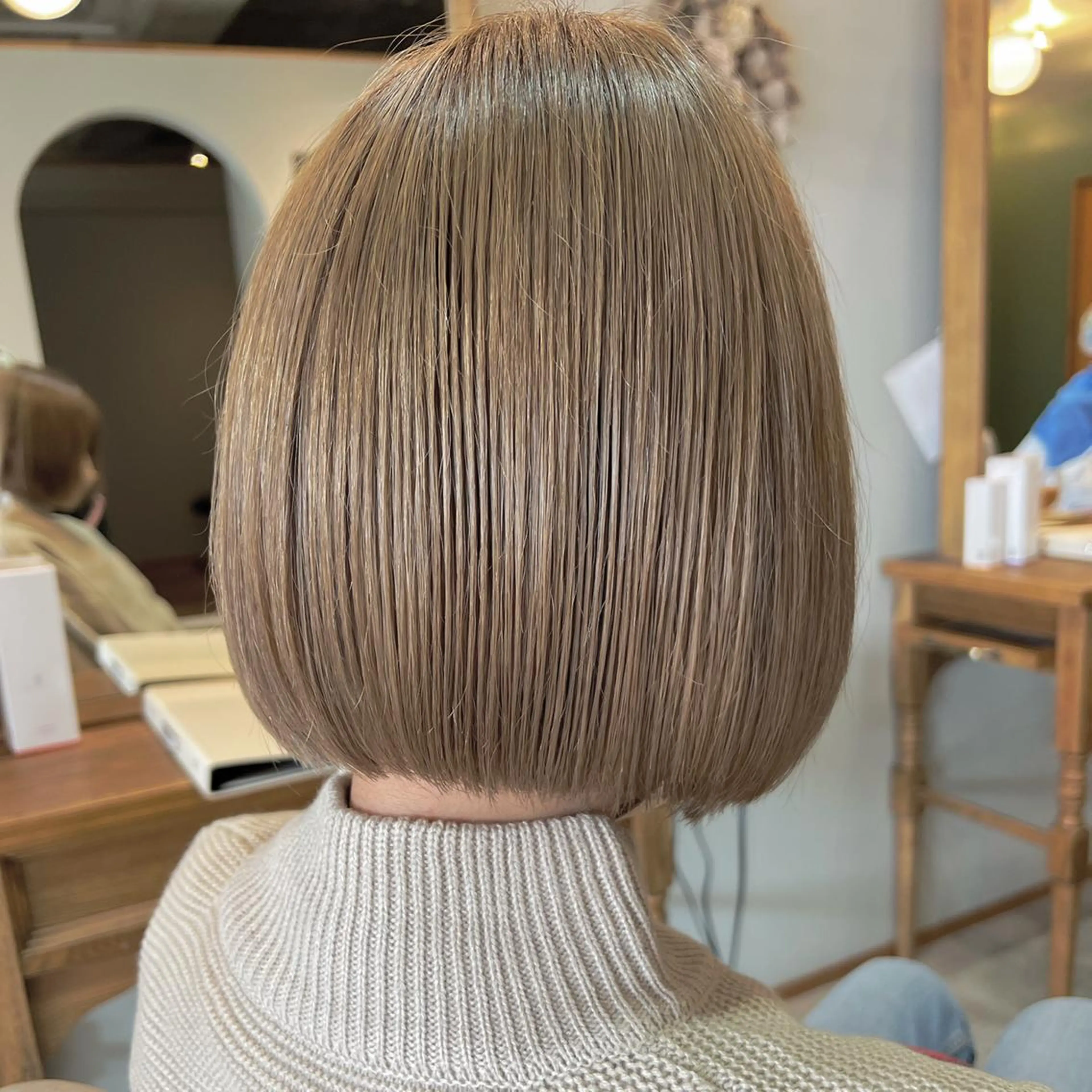 ショート ぱつボブ/ ショート/YUKIのヘアスタイル