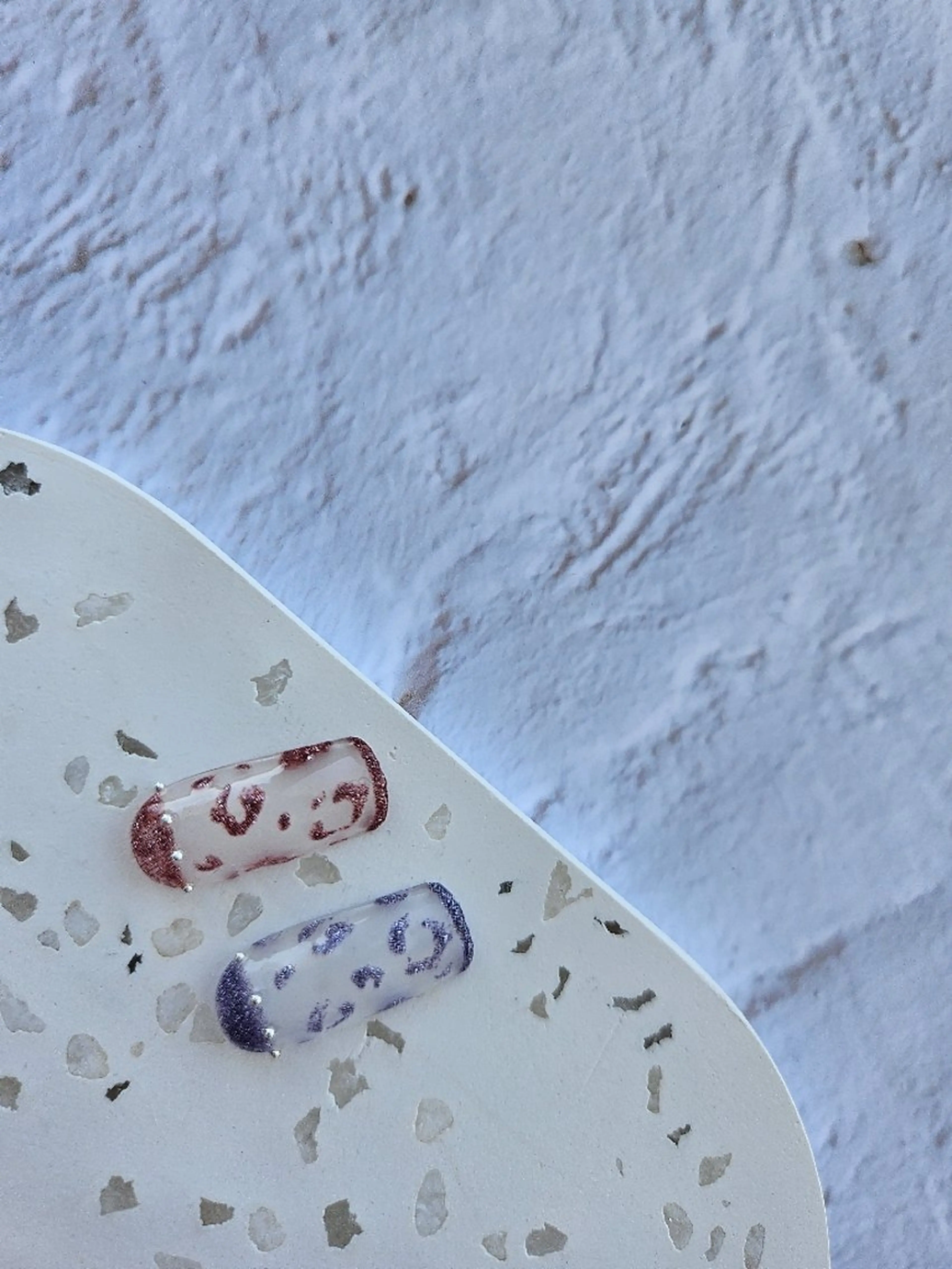 ネイル アニマル柄 クリアネイル フラッシュネイル フットネイル ジェルネイル Noah'snail   のネイルデザイン