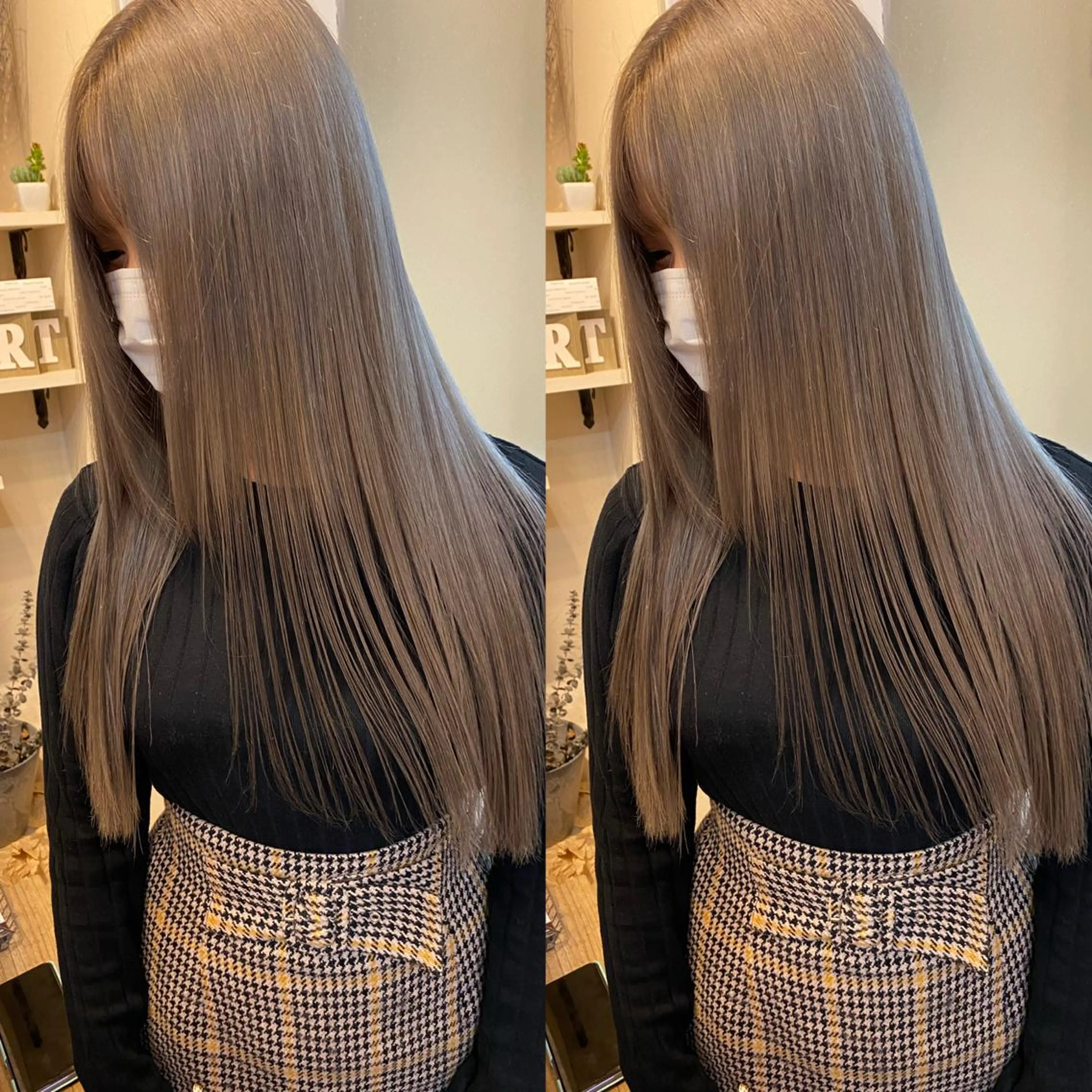 ロング カラー ⭐️横浜ブリーチ特化 美容師　堤涼⭐️のヘアスタイル