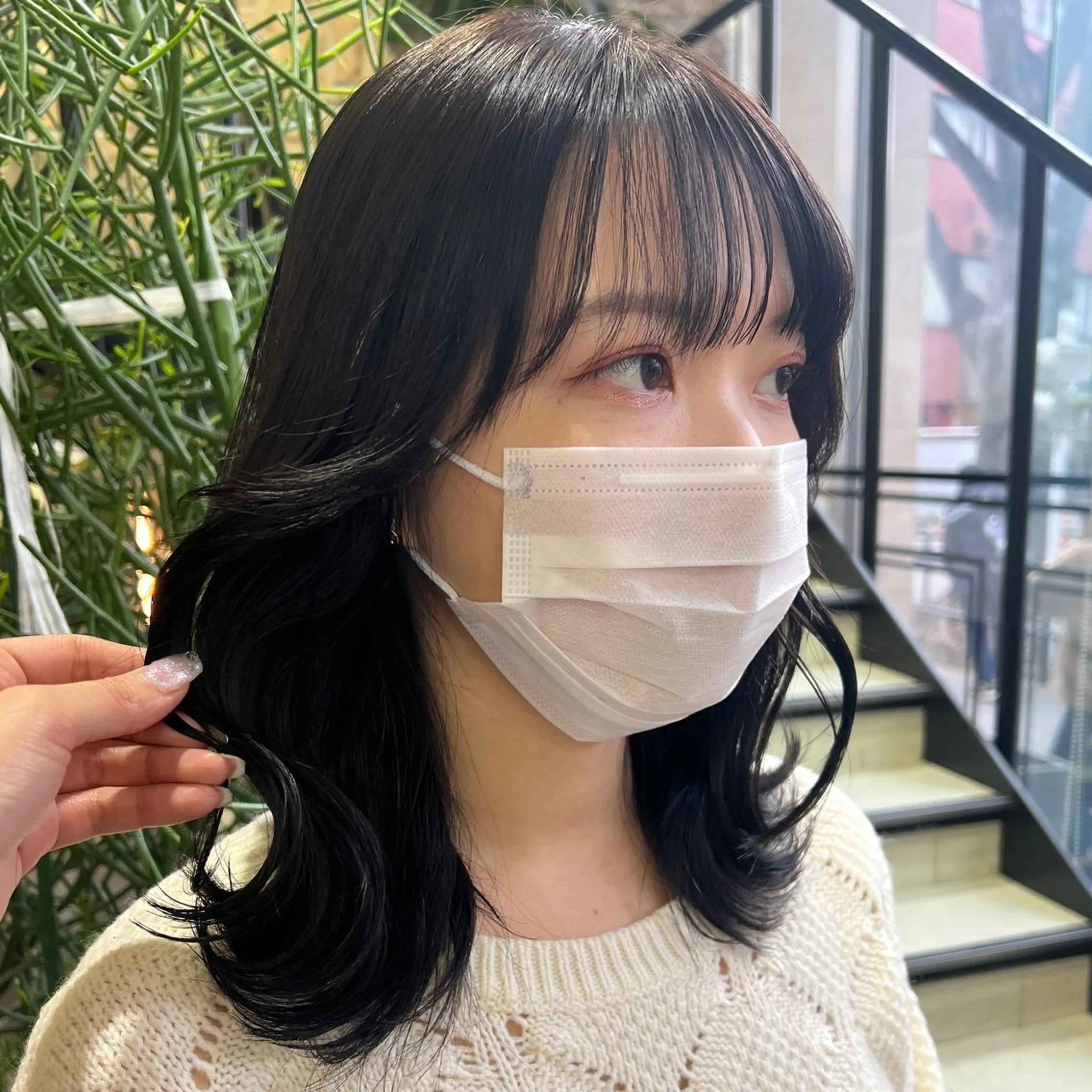 ロング カラー 【 ﾈｲﾘｽﾄ&ｱｲ ﾘｽﾄ】キヨカのネイルデザイン