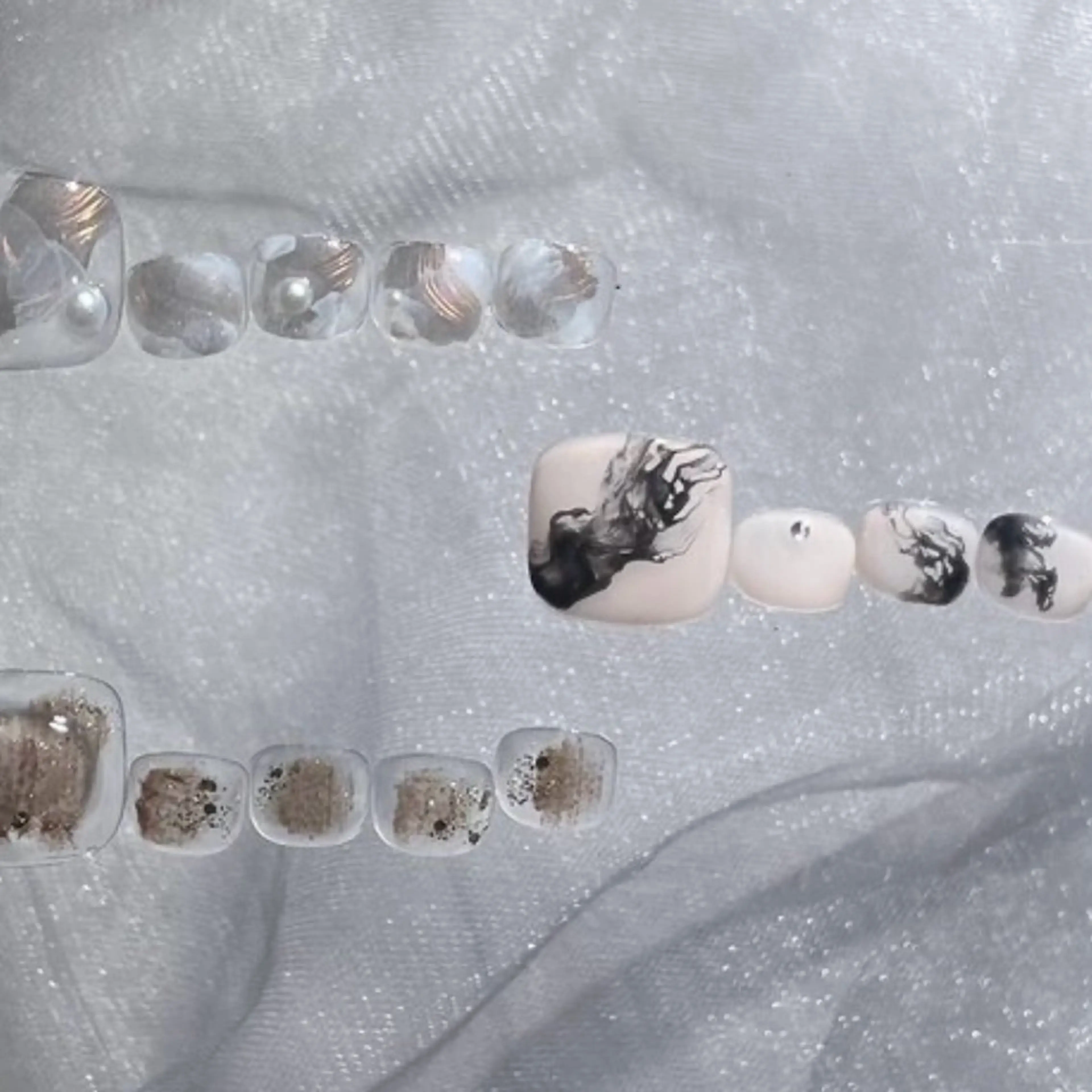 ネイル ハンドネイル Cleo名古屋駅店 🖤Renaのネイルデザイン