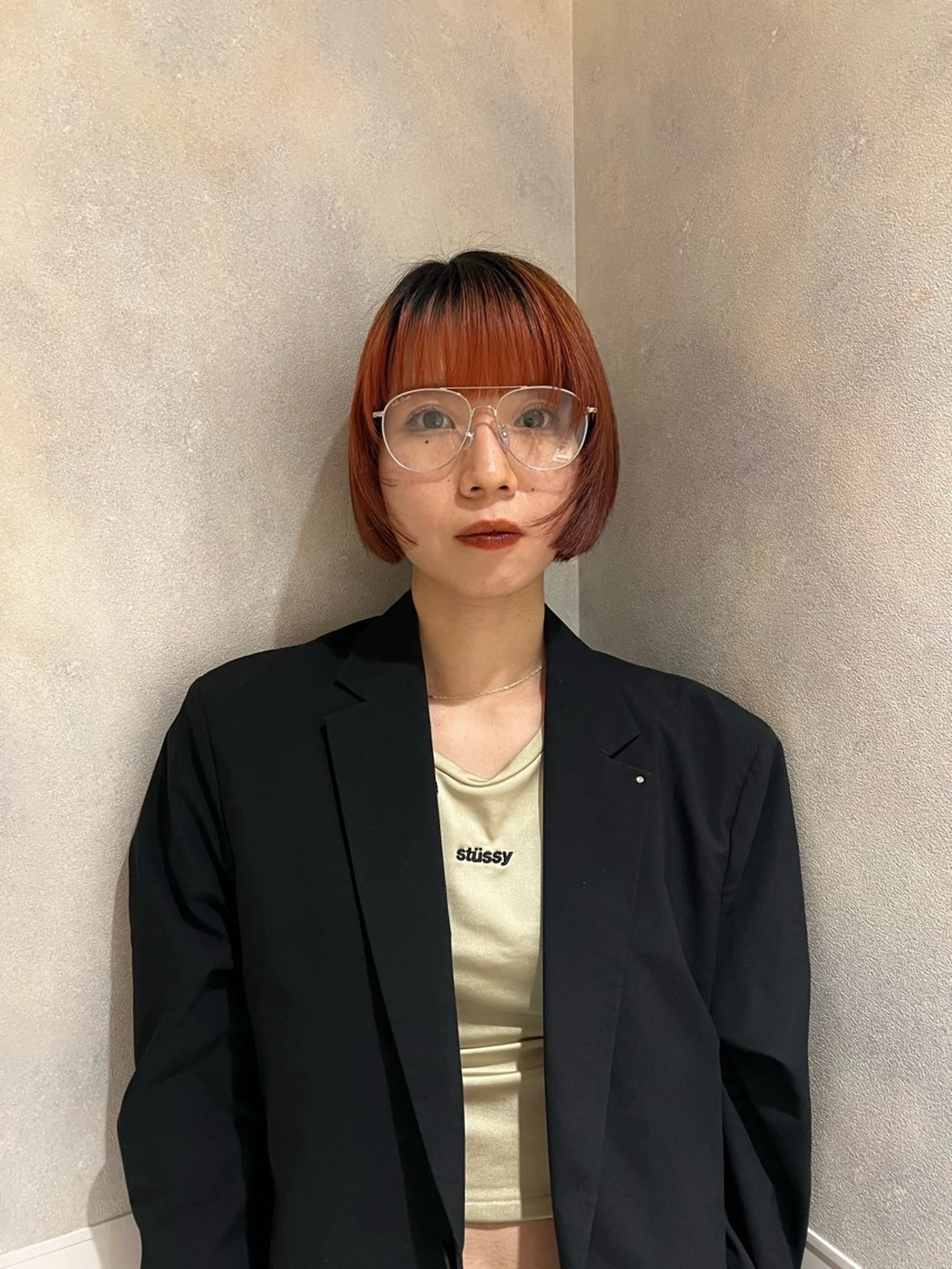 ショート ヘアカラー トリートメント 横浜/ブリーチ/ ダブルカラー/RINのヘアスタイル