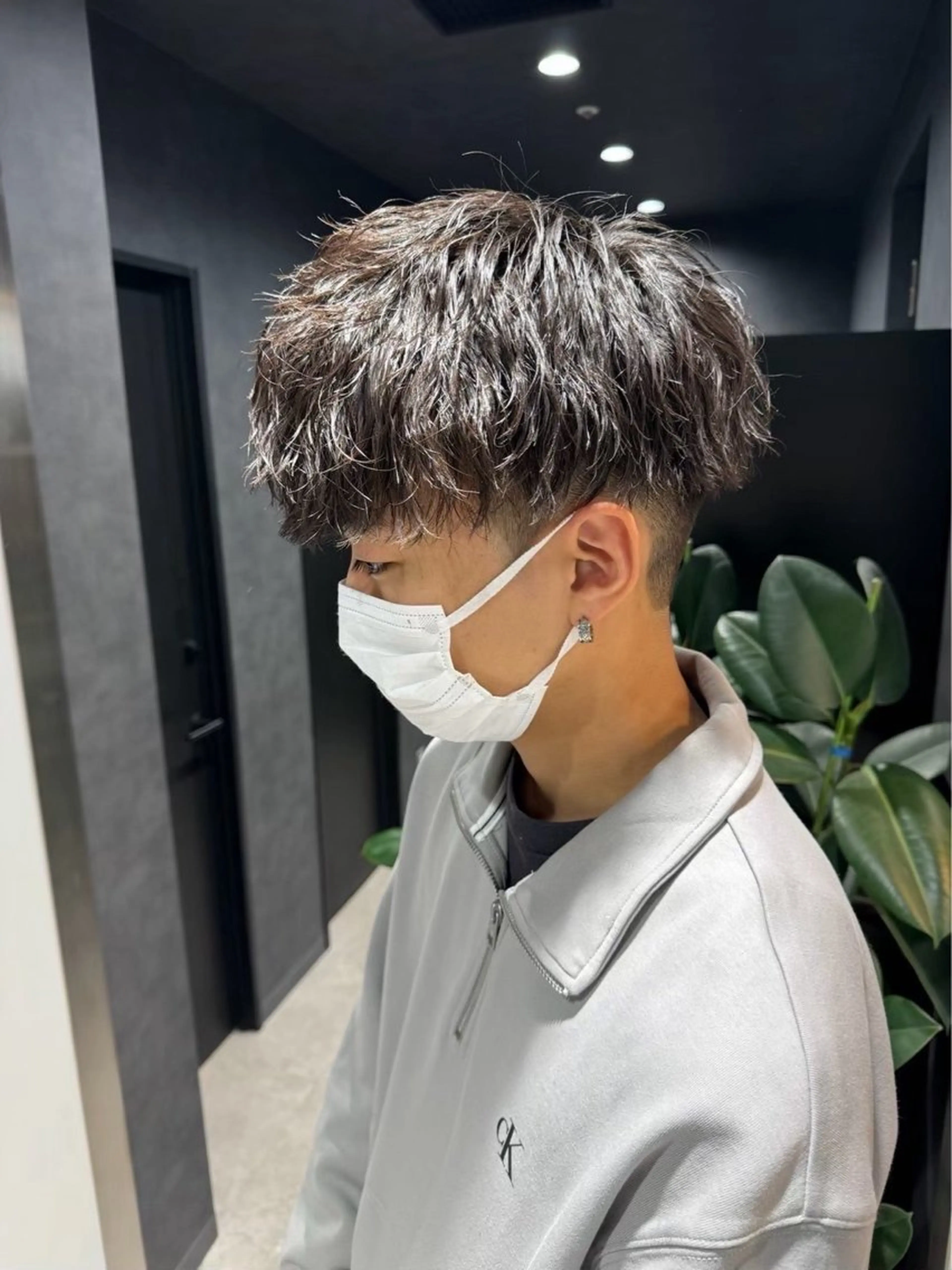 メンズ カット パーマ 【似合わせカット】 大塩恭平のヘアスタイル