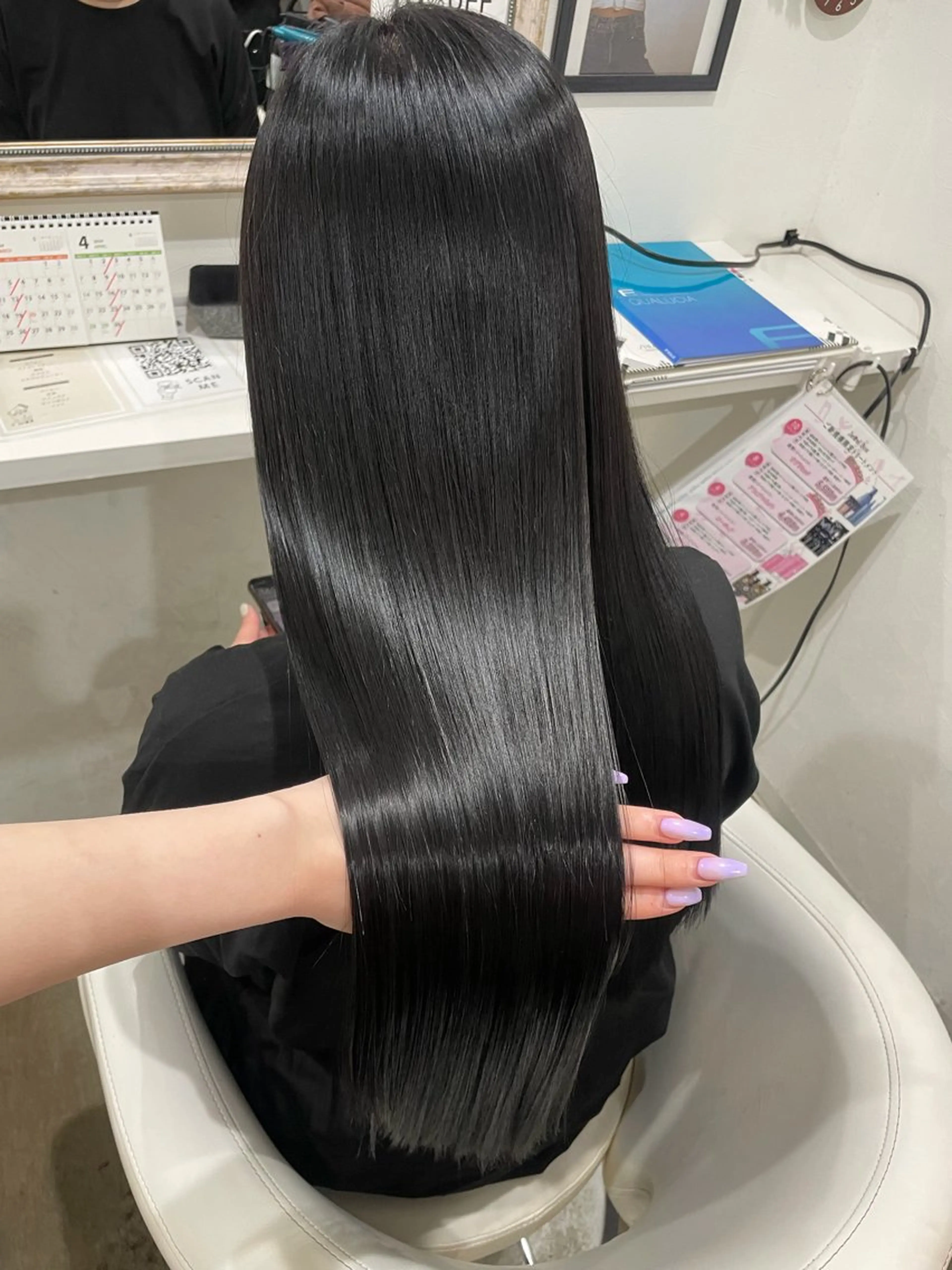 ロング Jewel Box所属・梅田/酸性ストレート 髪質改善/natsuのヘアスタイル