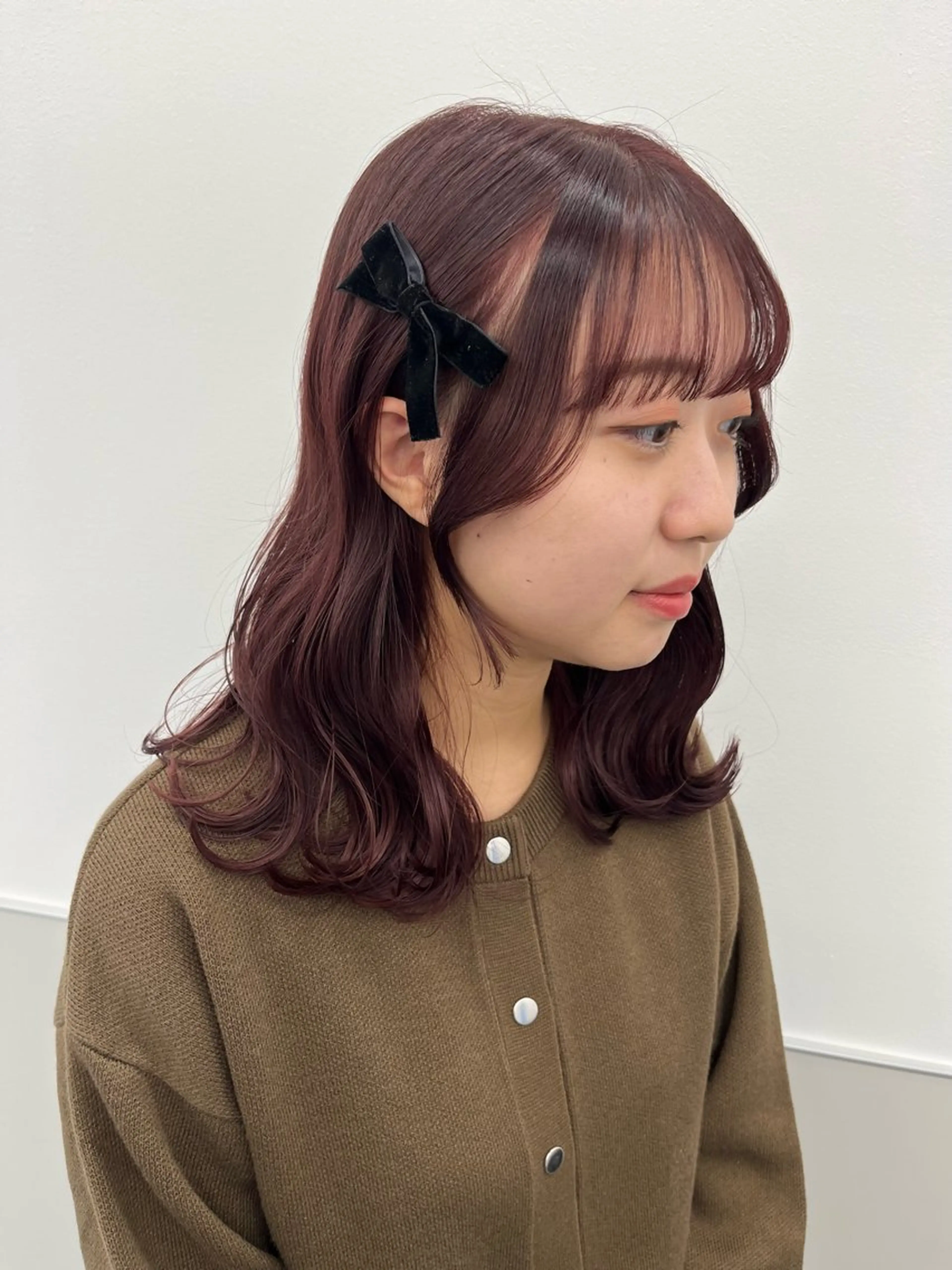 ミディアム ヘアカラー GO TODAY SHAiRE SALON 町田店所属・🫧大森 知夏🫧のヘアスタイル