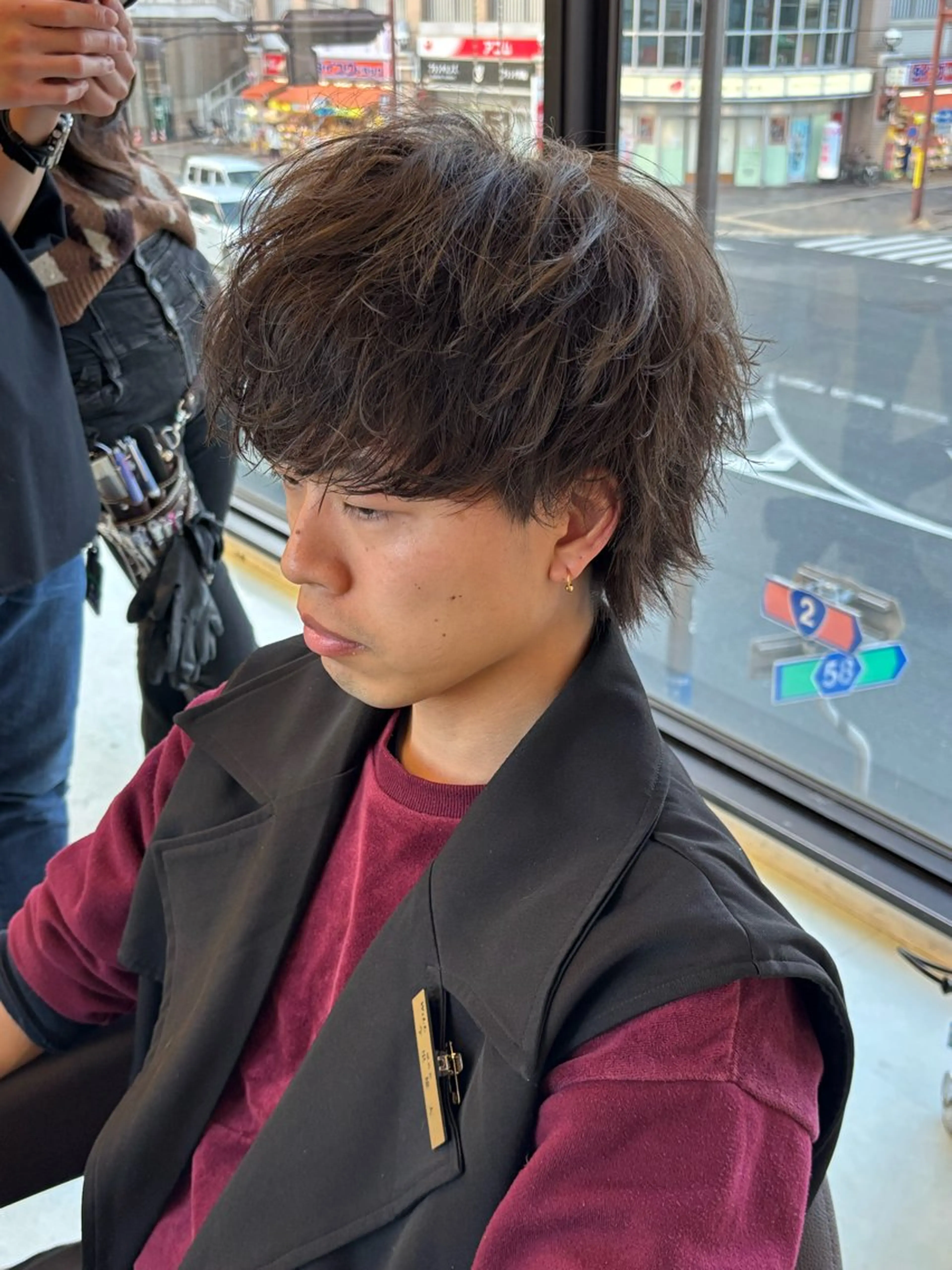 メンズ ヘアカラー 中津/トレンドカラー /美馬本紅亜のヘアスタイル