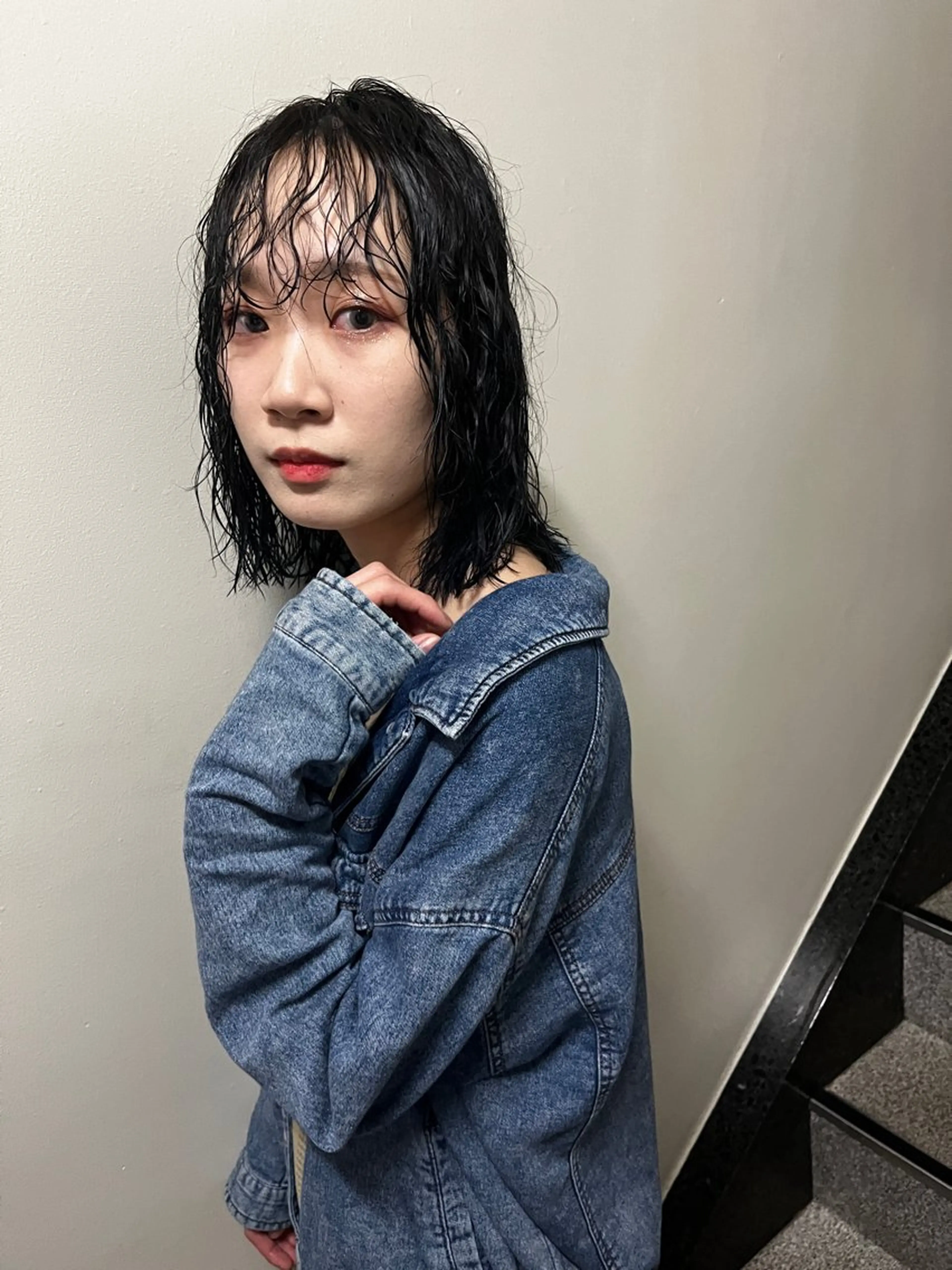 ミディアム カラー パーマ ミディアムパーマ ブリーチ ボブ 🔹YUTA🔹 メンズパーマのヘアスタイル