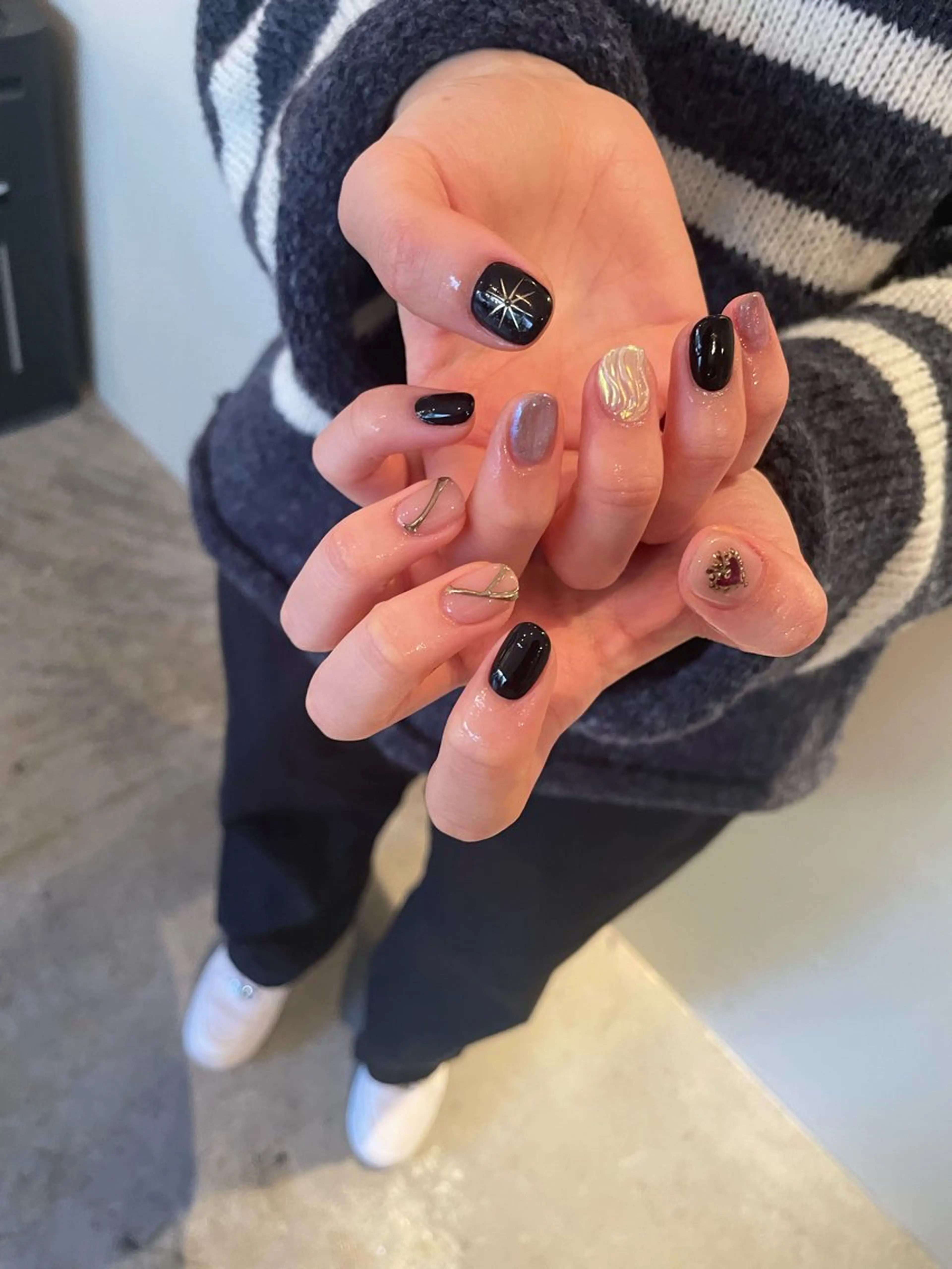 ネイル ハンドネイル lowaly所属・NAKAMURA HARUKAのネイルデザイン