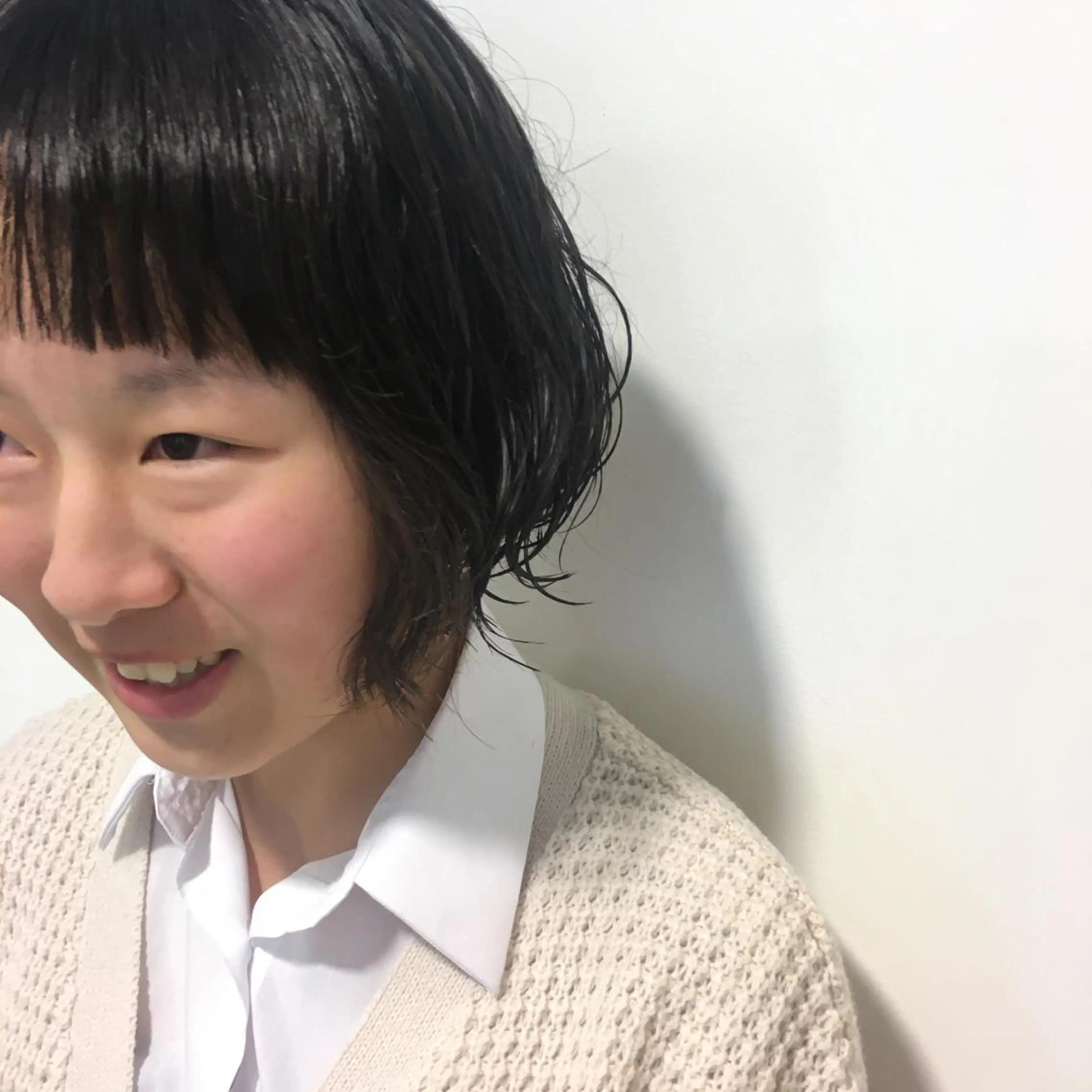 ミディアム パーマ 🪽似合わせカラー RENA.🪽🩶のヘアスタイル