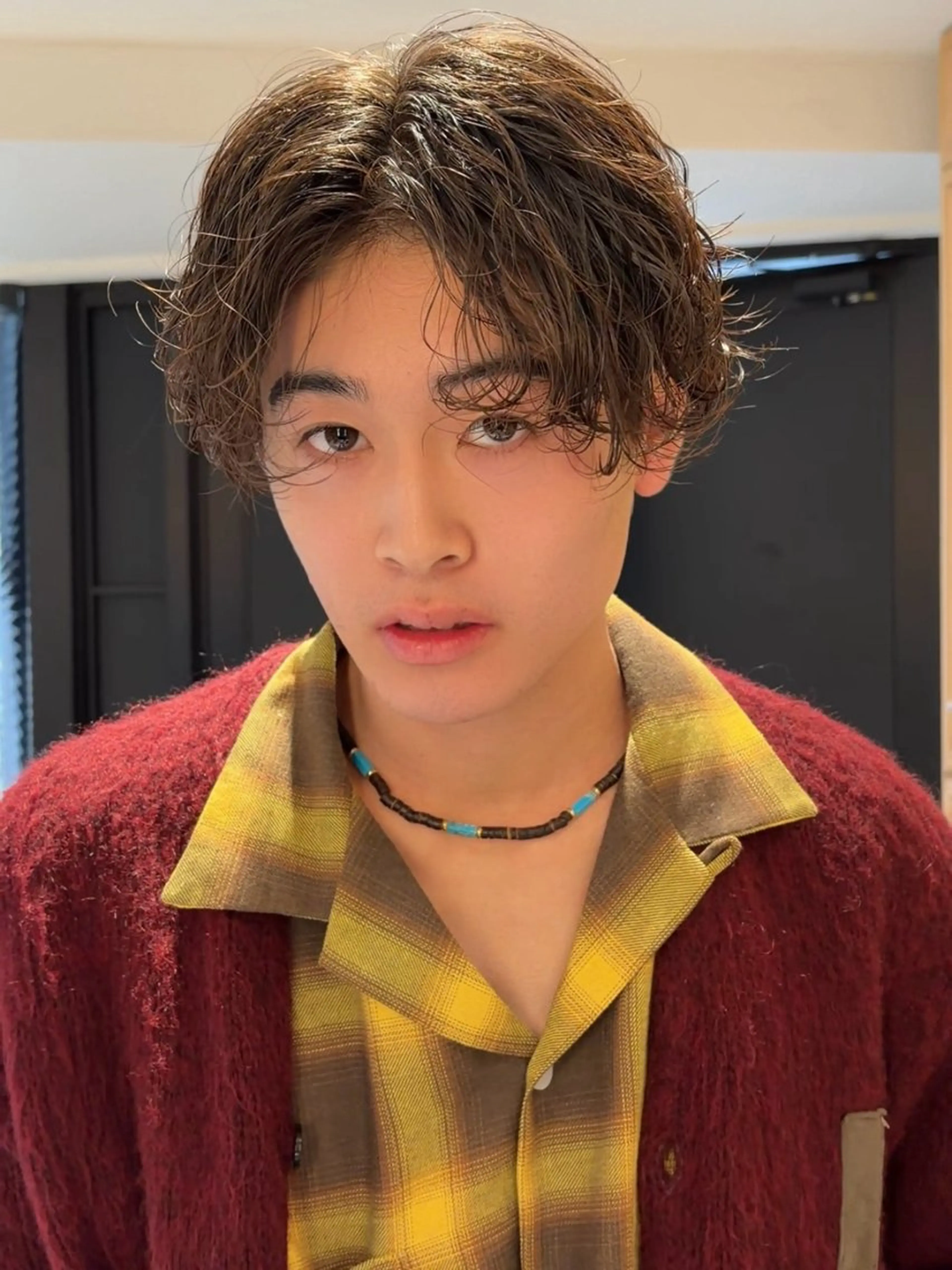 ショート メンズ カット パーマ トリートメント ヘッドスパ ヘアセット メンズパーマのプロ /佐藤翼のヘアスタイル