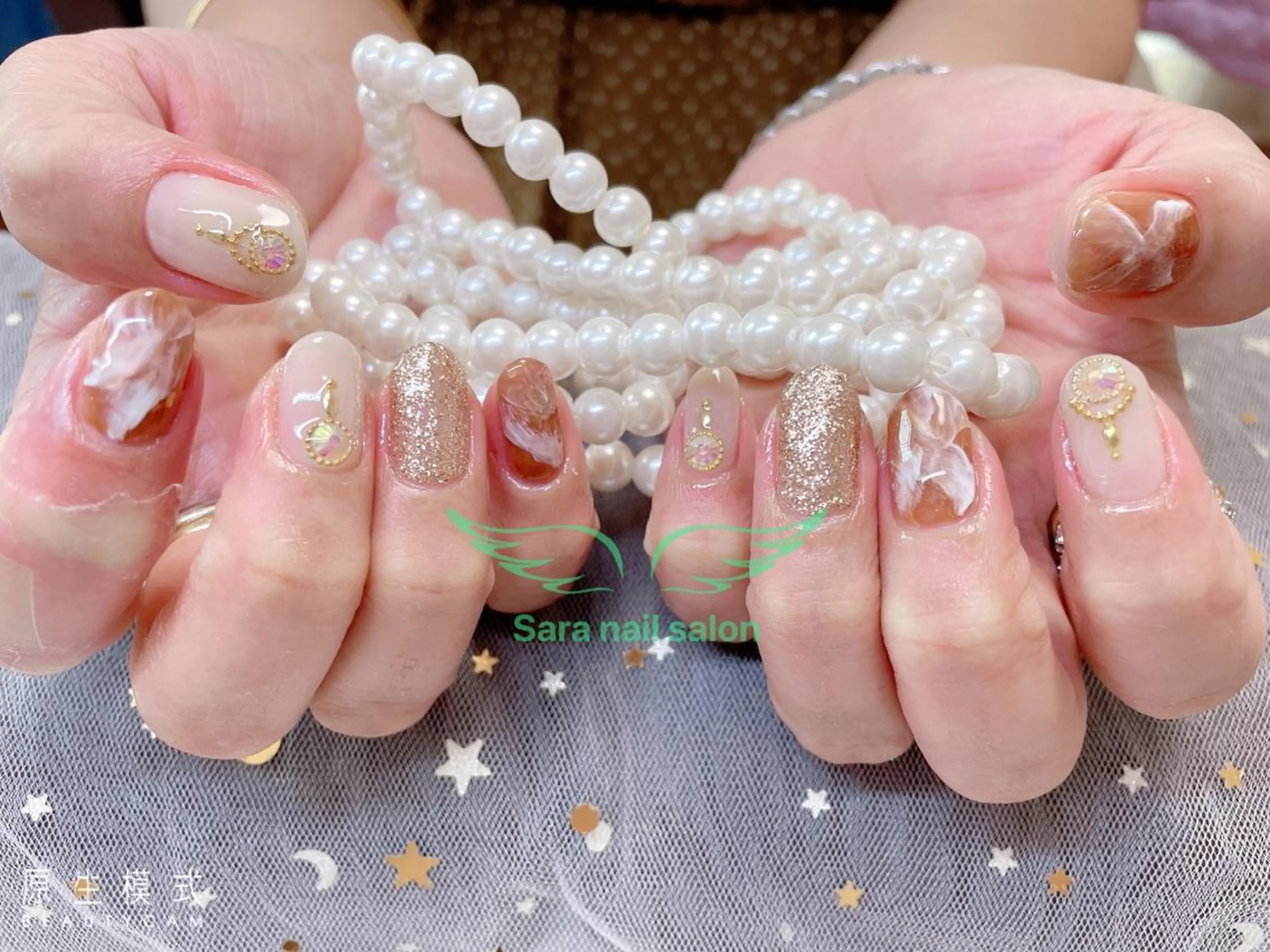 ネイル ハンドネイル ハンドケア 小岩 Saraのネイルデザイン