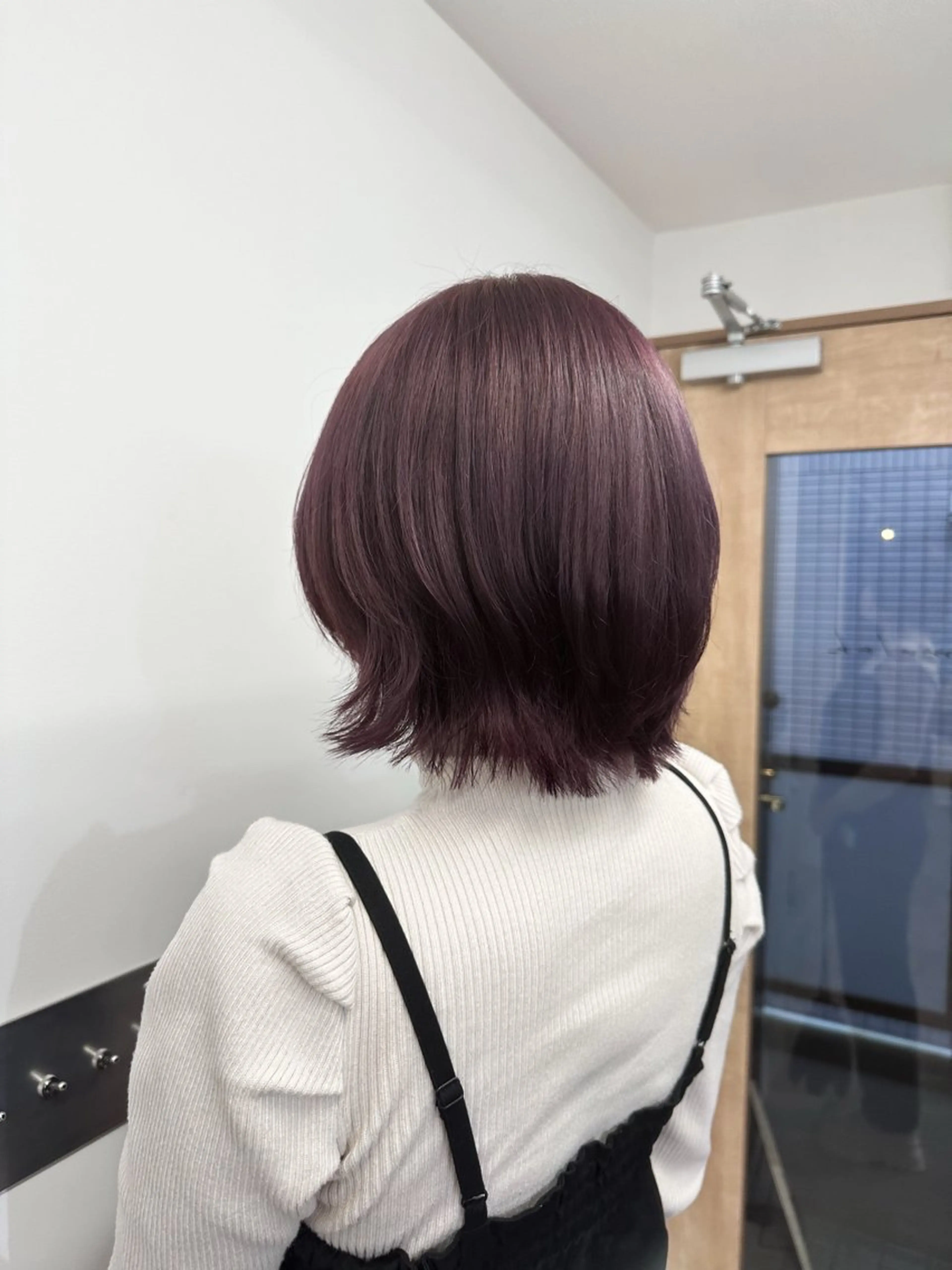 ショート カラー ベージュカラー 透明感カラー グレージュ ラベンダーカラー ラベンダーグレージュ カット ヘアカラー ブリーチ/ニュアンス パーマ/hinaのヘアスタイル