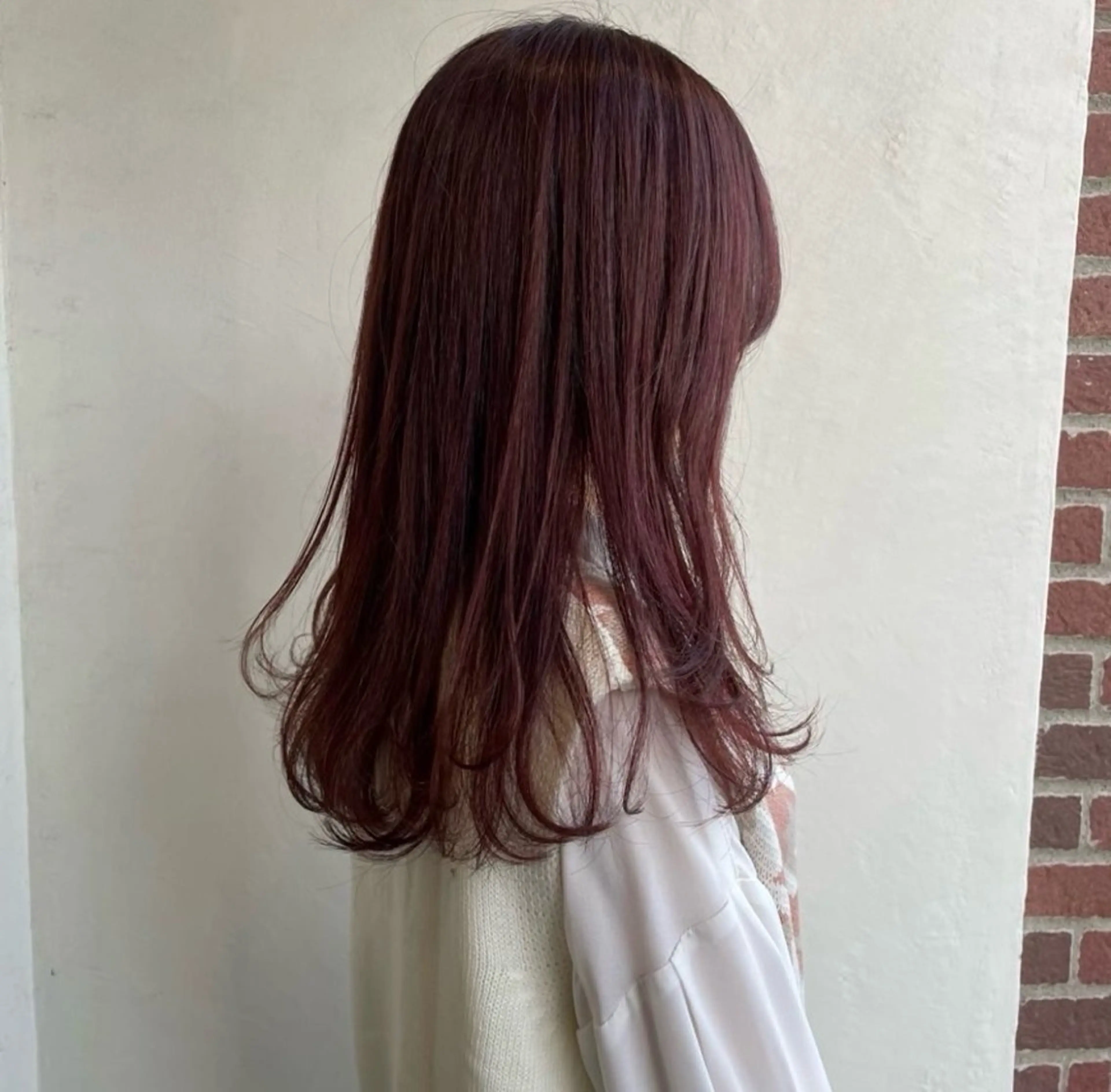 ロング カラー 佐藤 凜華のヘアスタイル