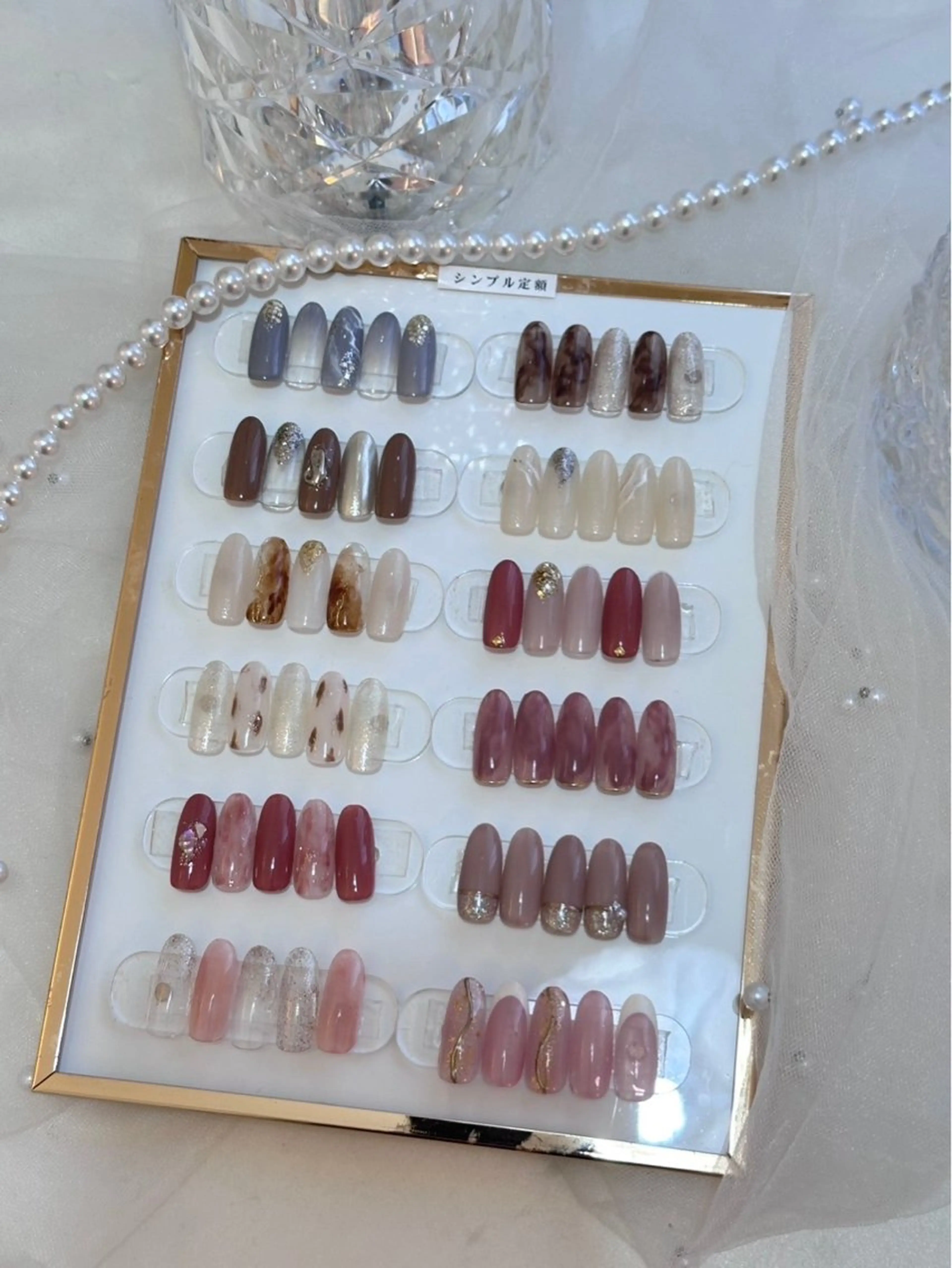 ネイル ハンドネイル CREVIO小美玉店 Fukaのネイルデザイン