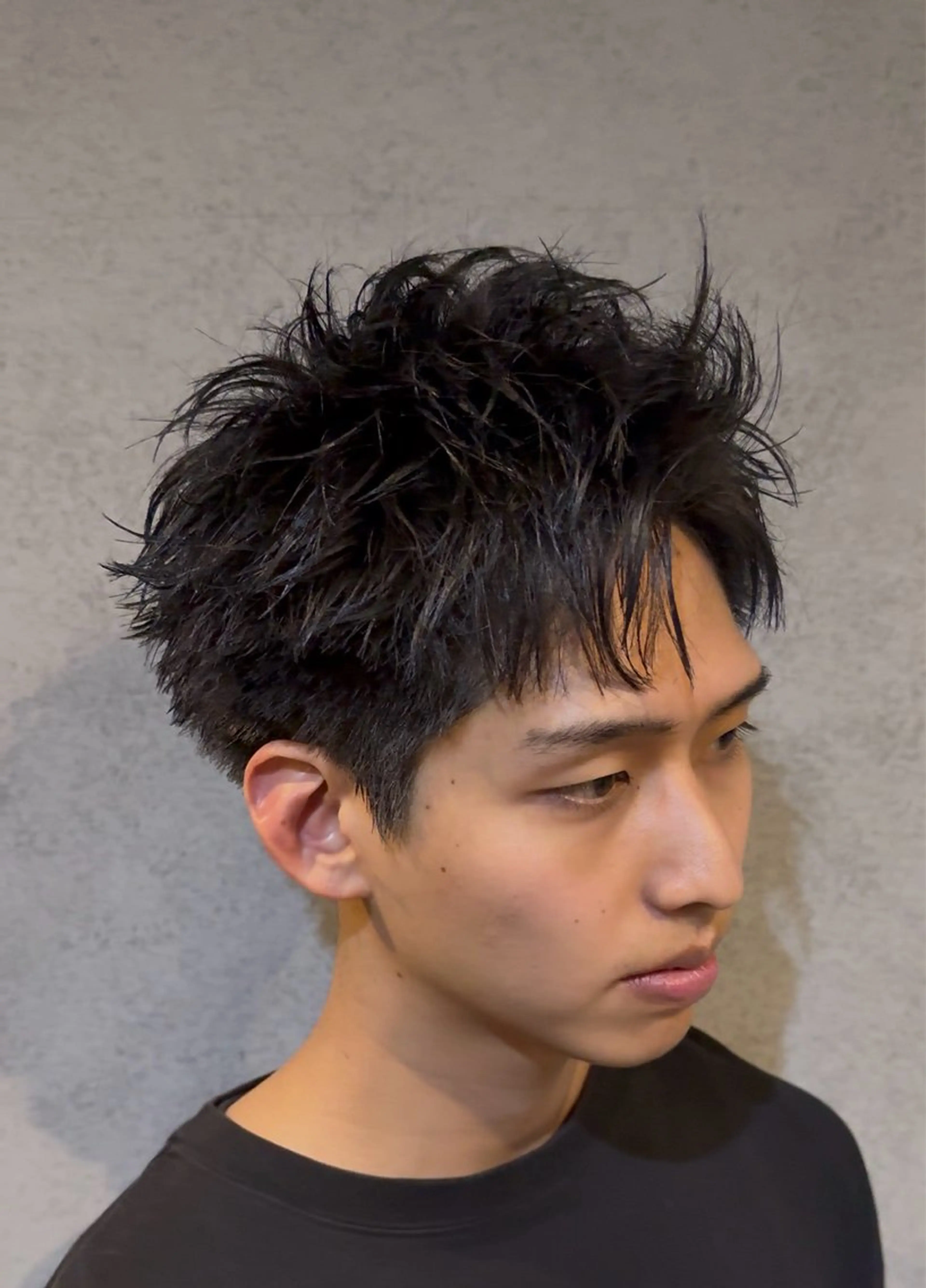 ショート カラー メンズ メンズショート スパイキーショート ショートヘア カット ヘアカラー トリートメント メンズカット/パーマ 艶カラーTAIGA︎のヘアスタイル