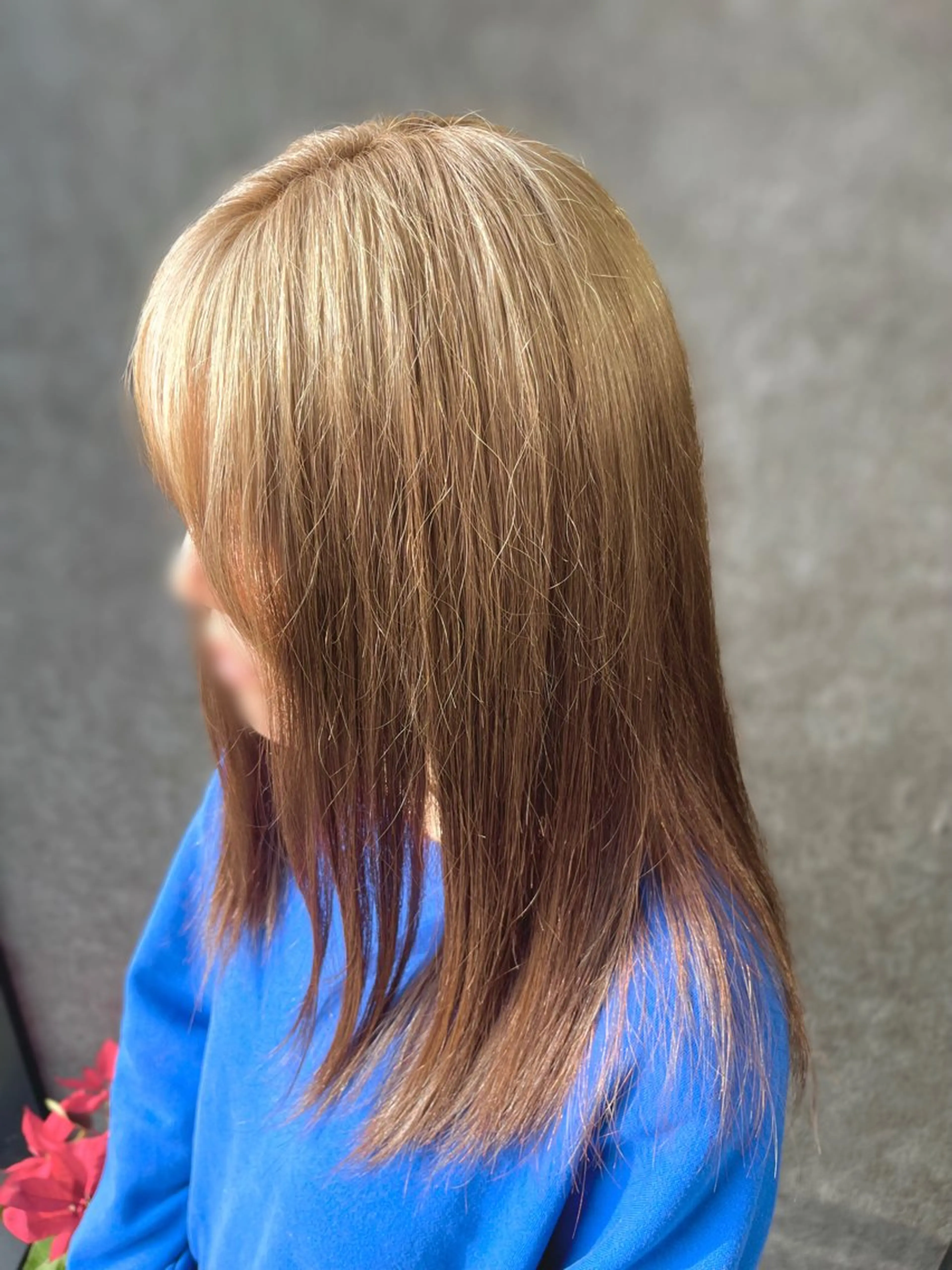 カラー ヘアカラー 久留生 隼斗のヘアスタイル