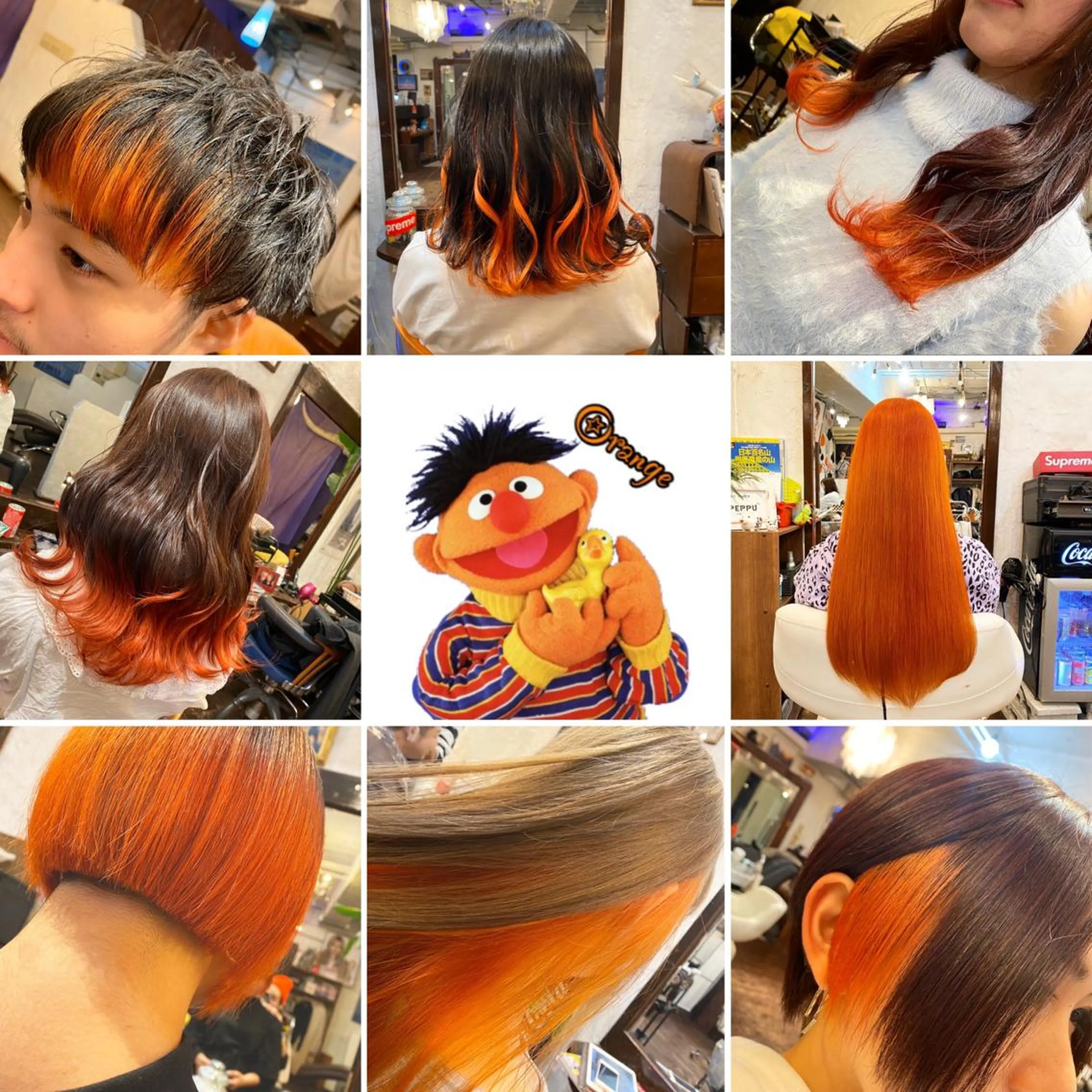 ロング カラー メンズ "PEPPU "所属・🌈推し色派手髪 ハイトーンShinのヘアスタイル