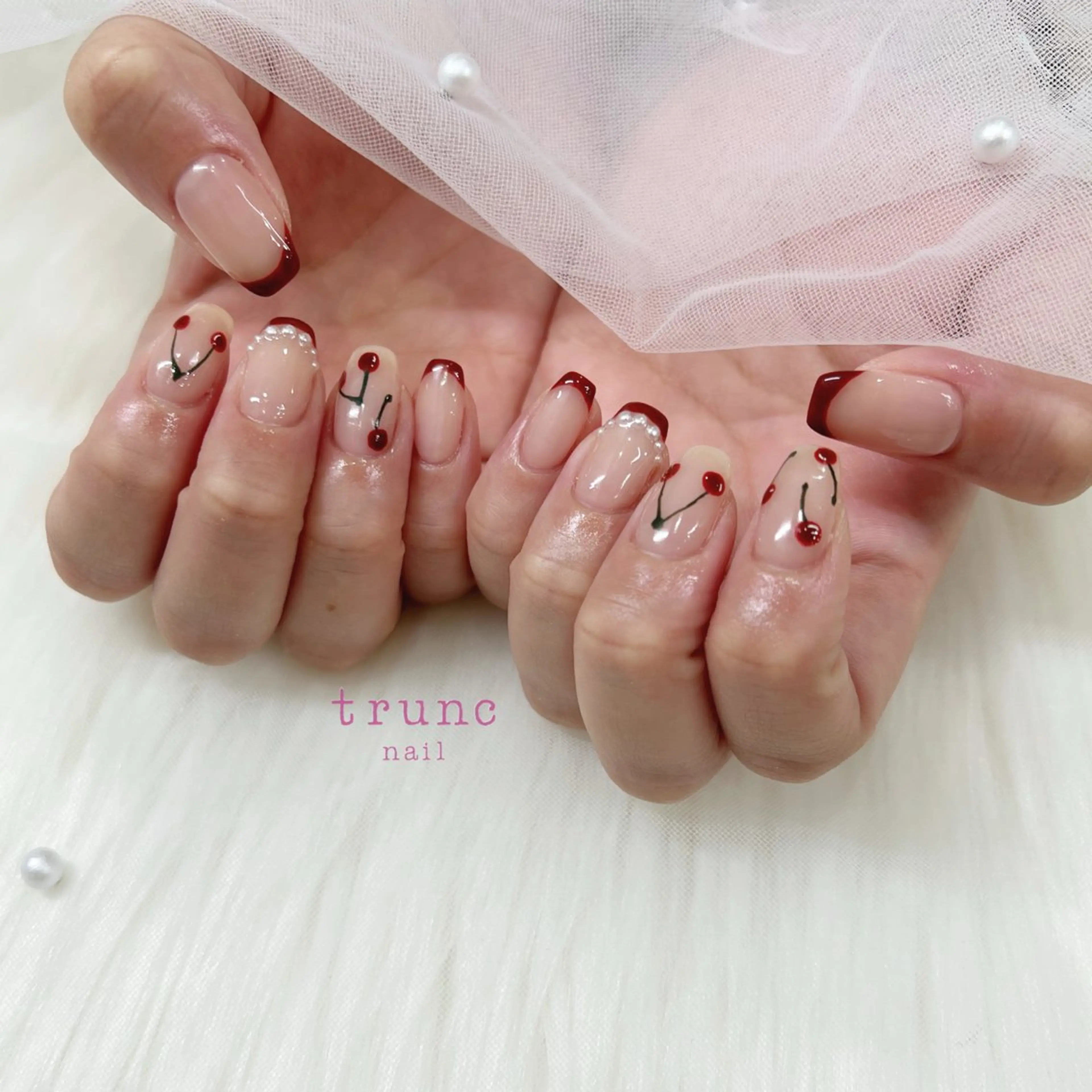 ネイル trunc nail 🌻宮下🌻のネイルデザイン