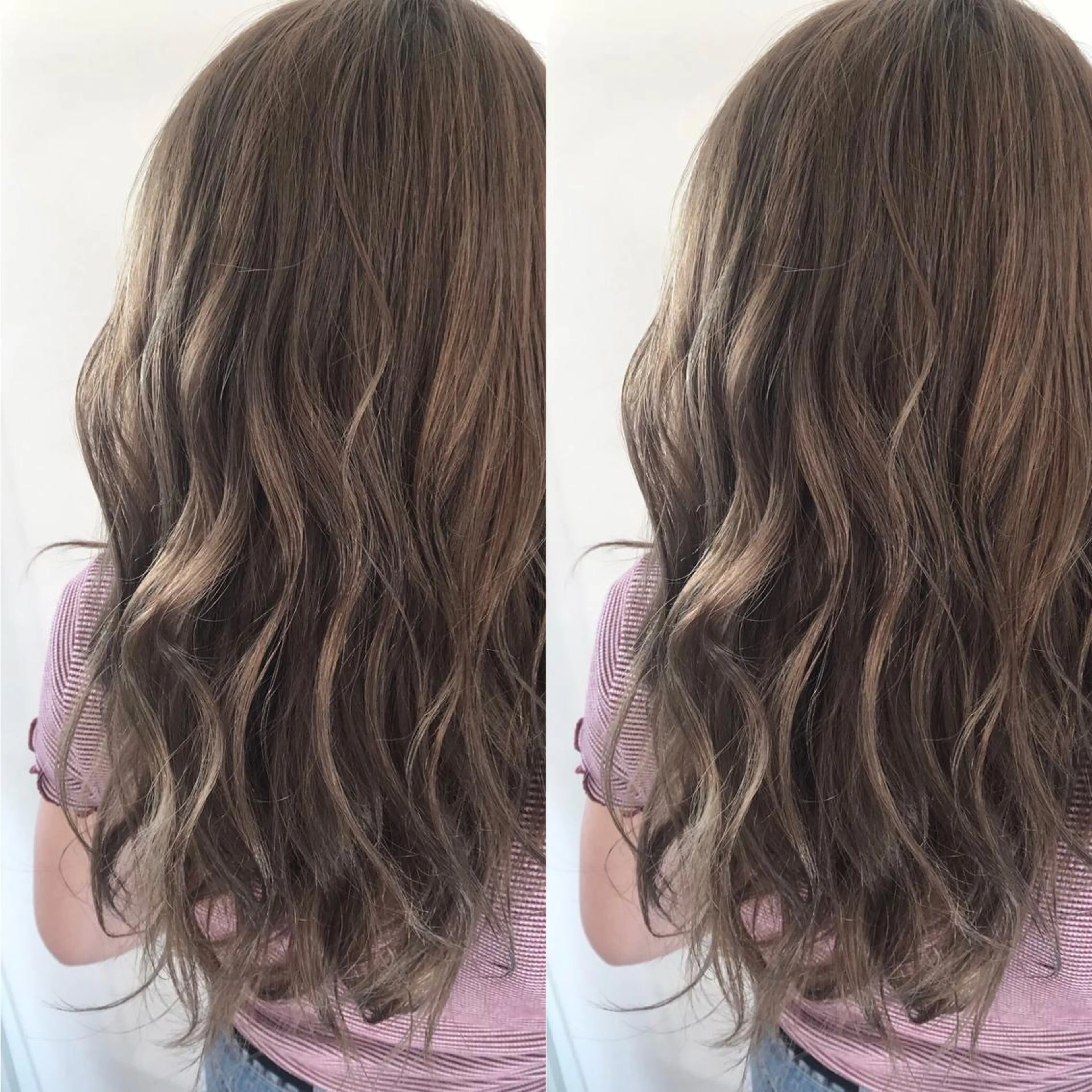 セミロング カラー SALOWIN所属・小栗 麻衣のヘアスタイル