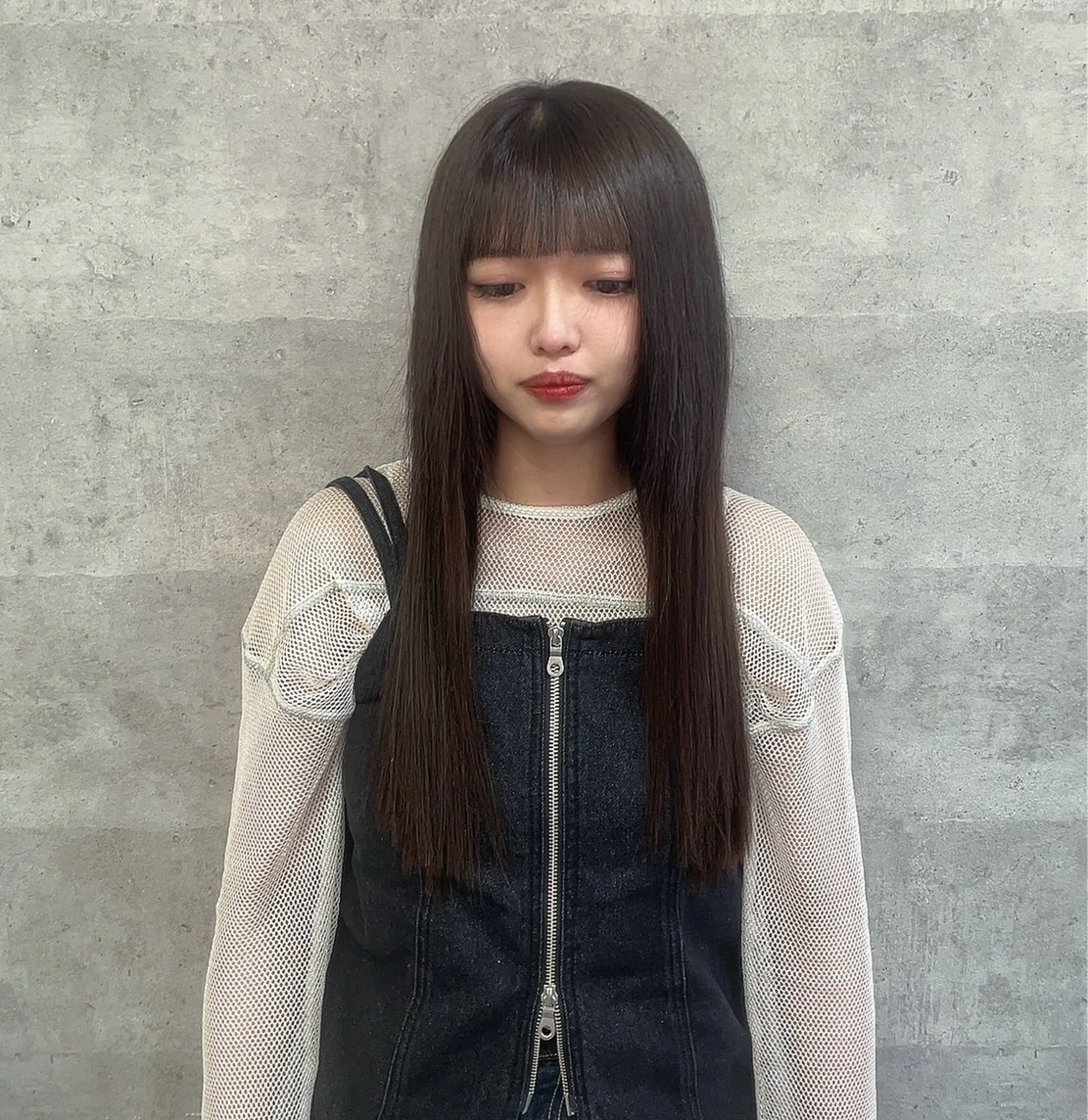 ロング カラー ヘアアレンジ シールエクステ バレイヤージュ ベージュカラー ブリーチ ケアブリーチ カット ヘアカラー エクステ M. KURUMIのヘアスタイル