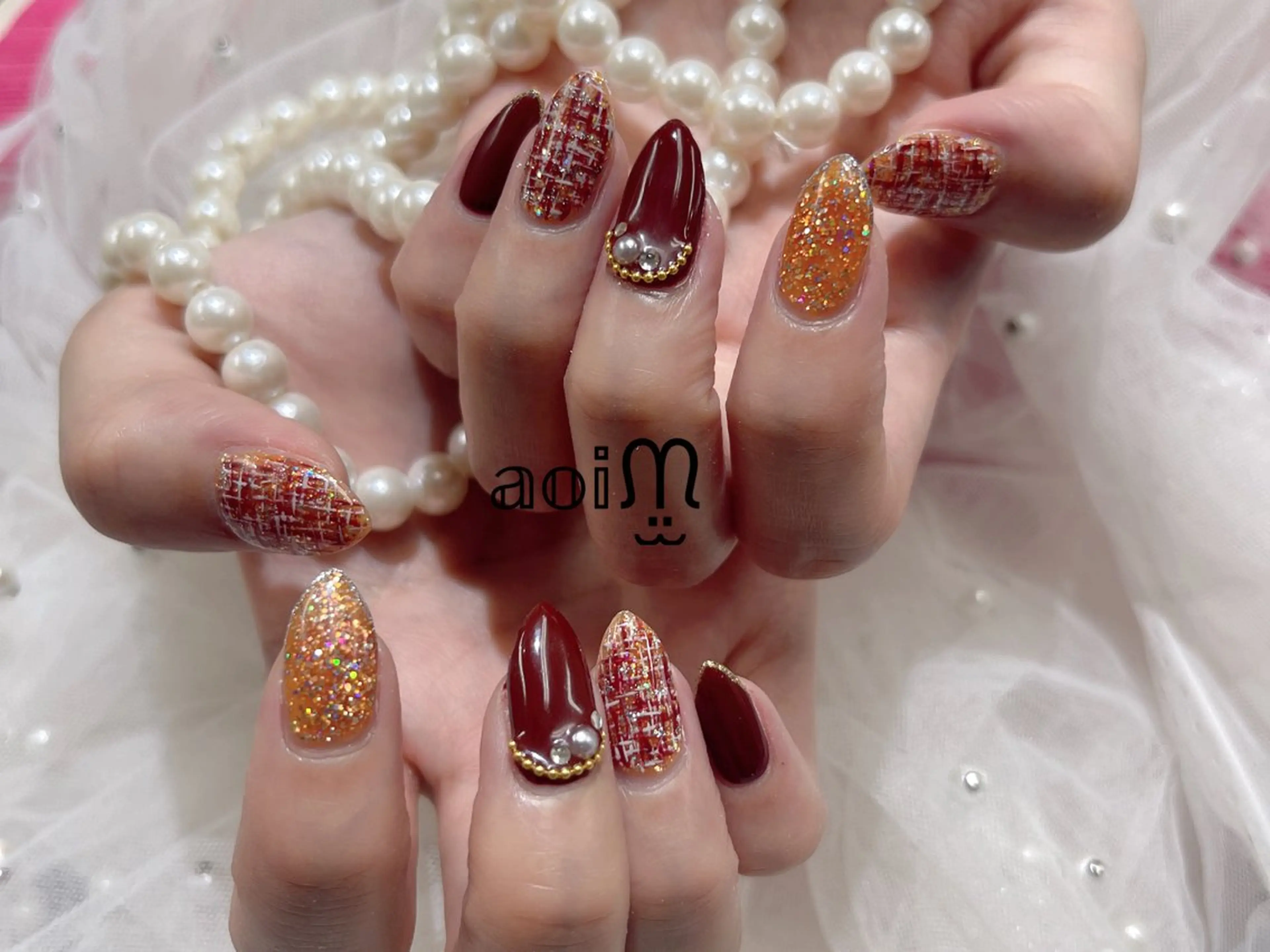 ネイル 葵うさぎ所属・葵うさぎ AIのネイルデザイン