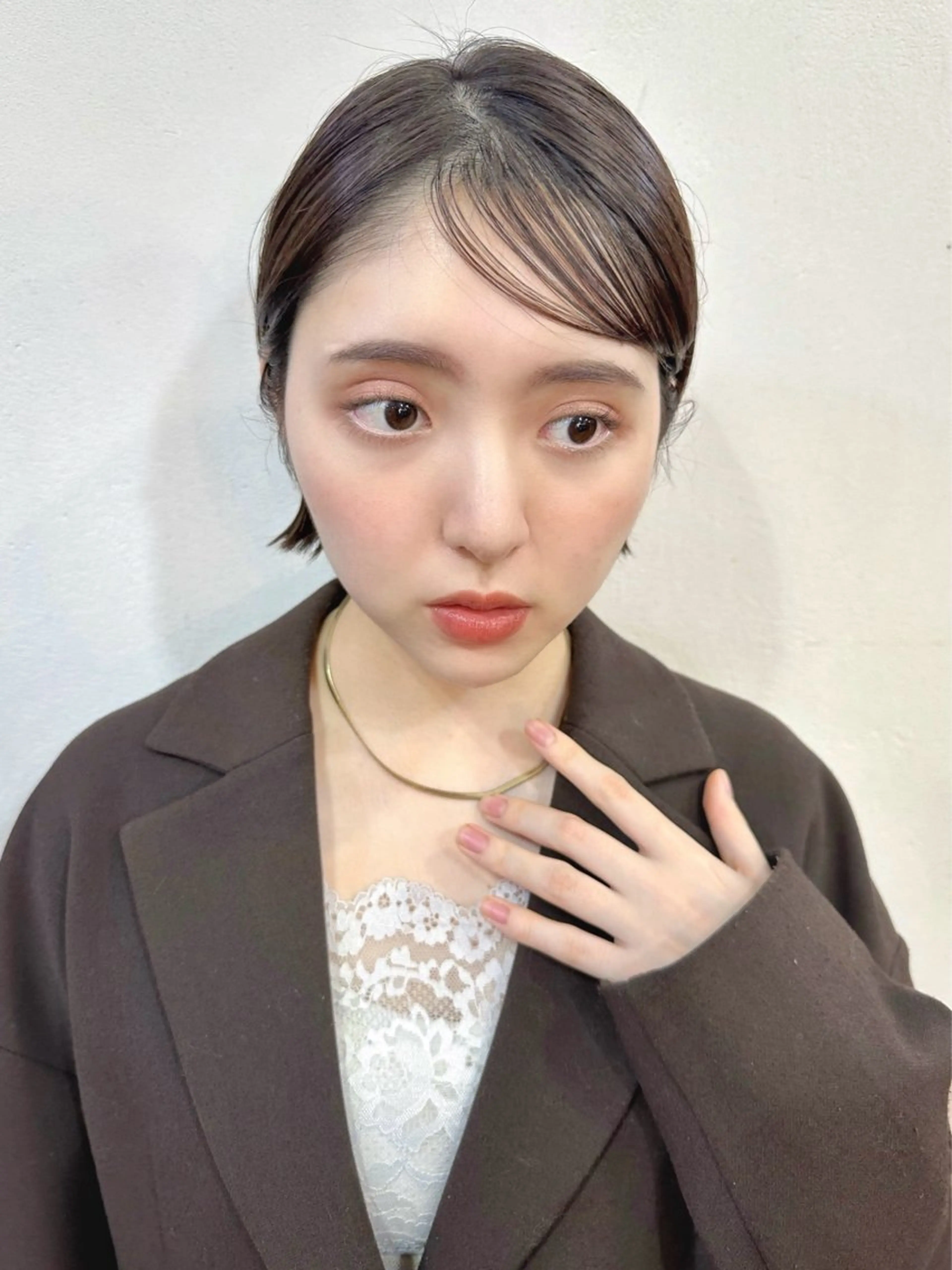 ショート カラー カット ヘアカラー トリートメント トレンドヘア🌿 chinariのヘアスタイル