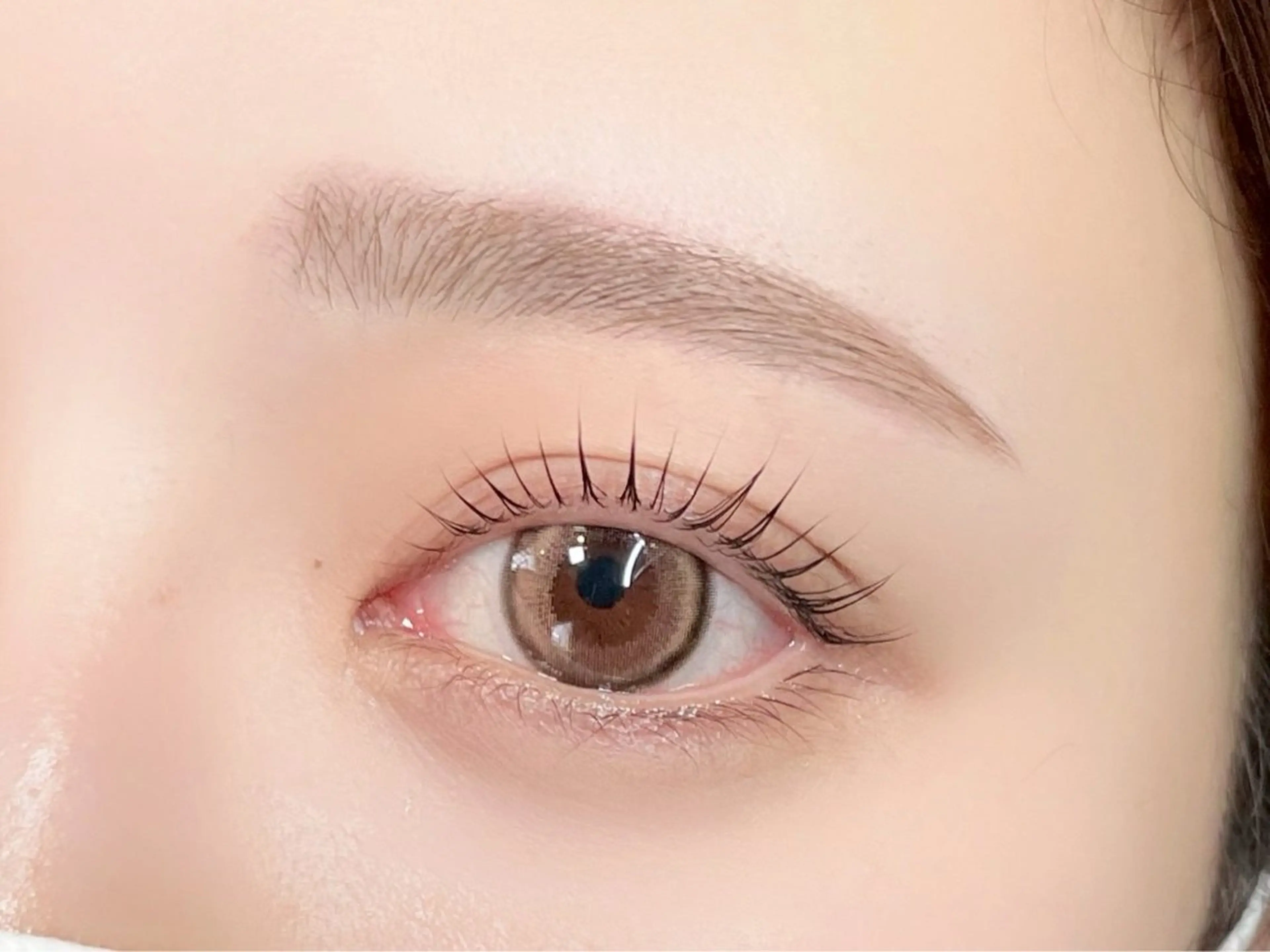 マツエク・マツパ 一重×まつ毛パーマ マツパ 田中 綺乃のマツエク・マツパデザイン