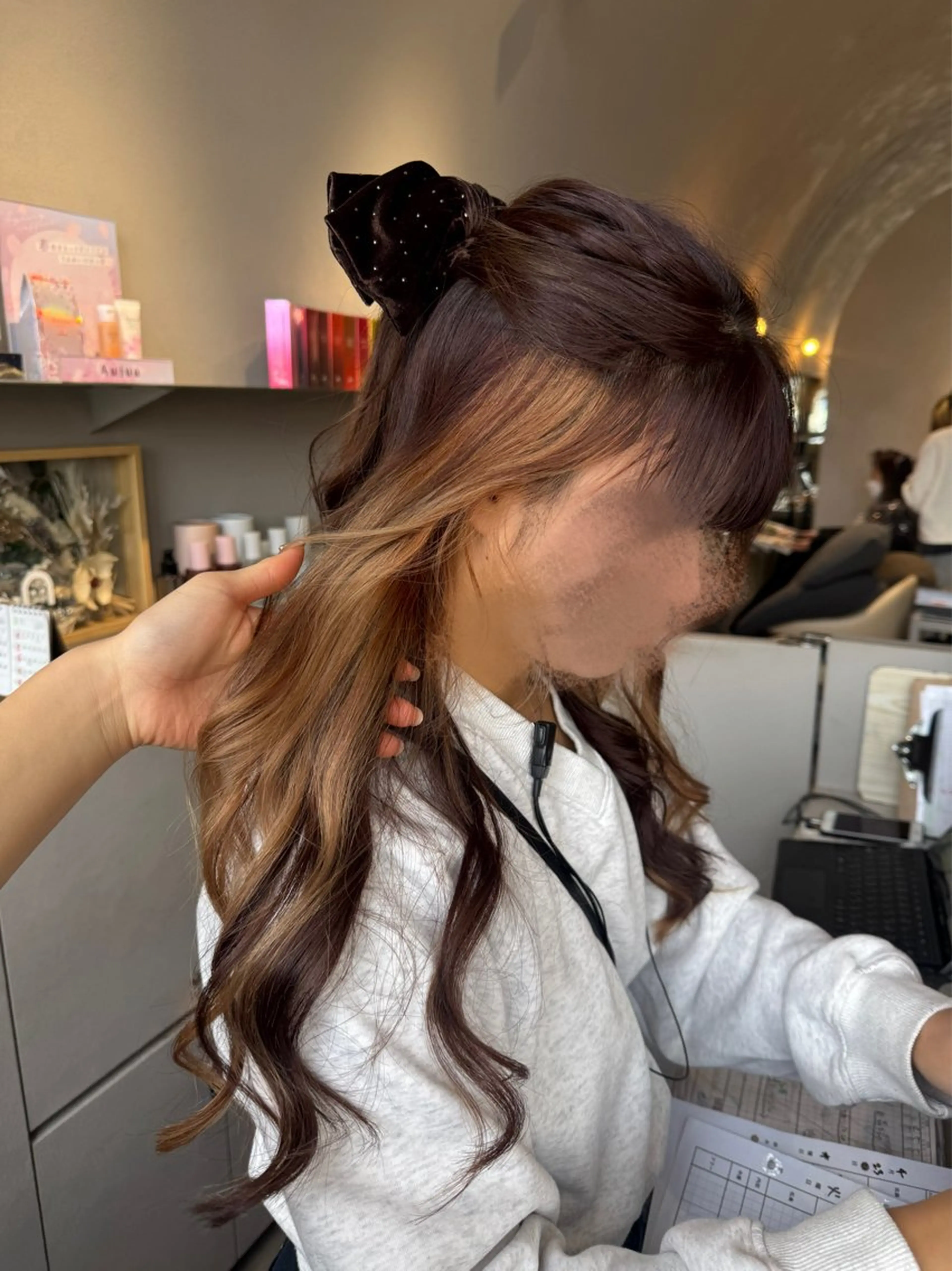 カラー 松本 夢叶のヘアスタイル