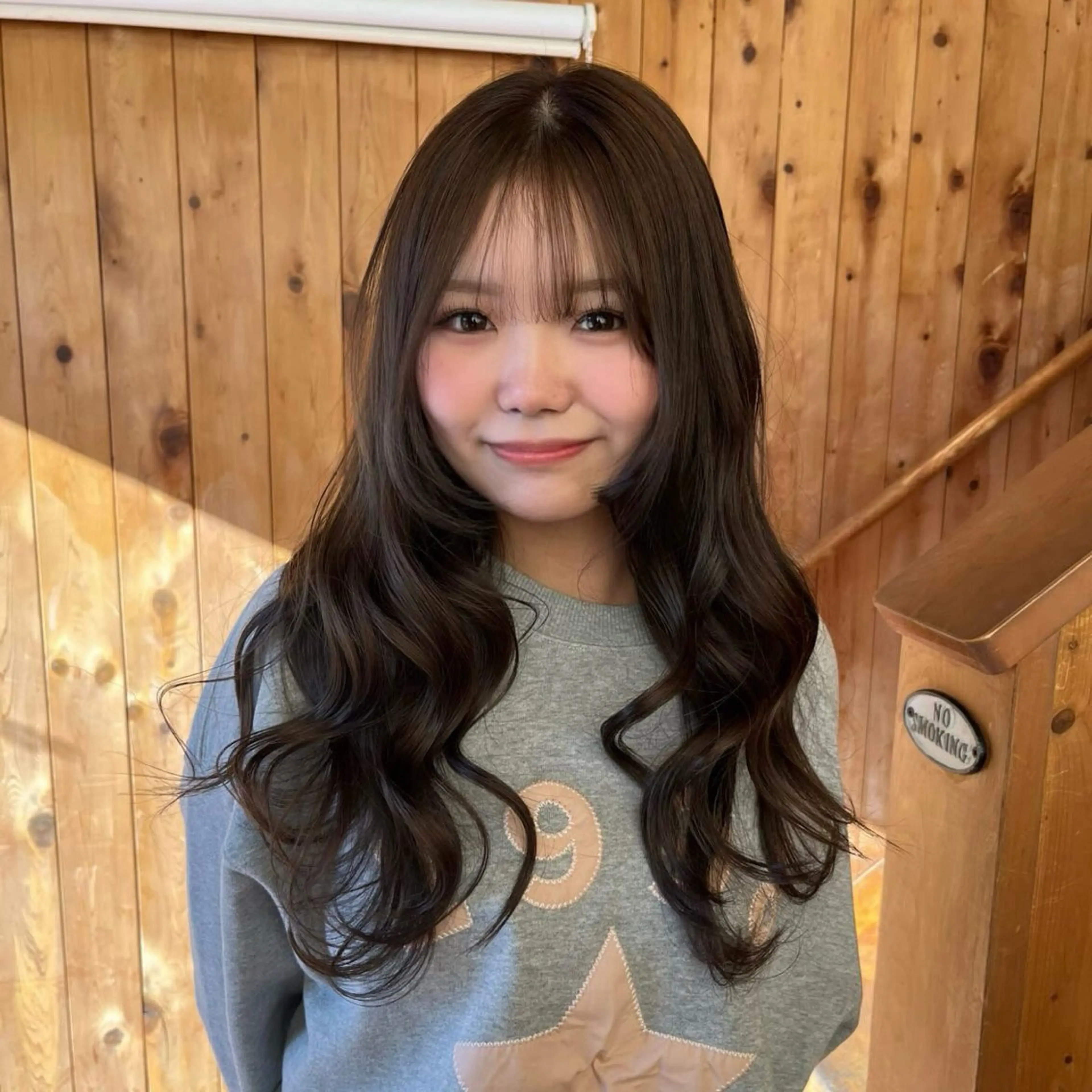 ロング カラー 藤田 ゆりなのヘアスタイル