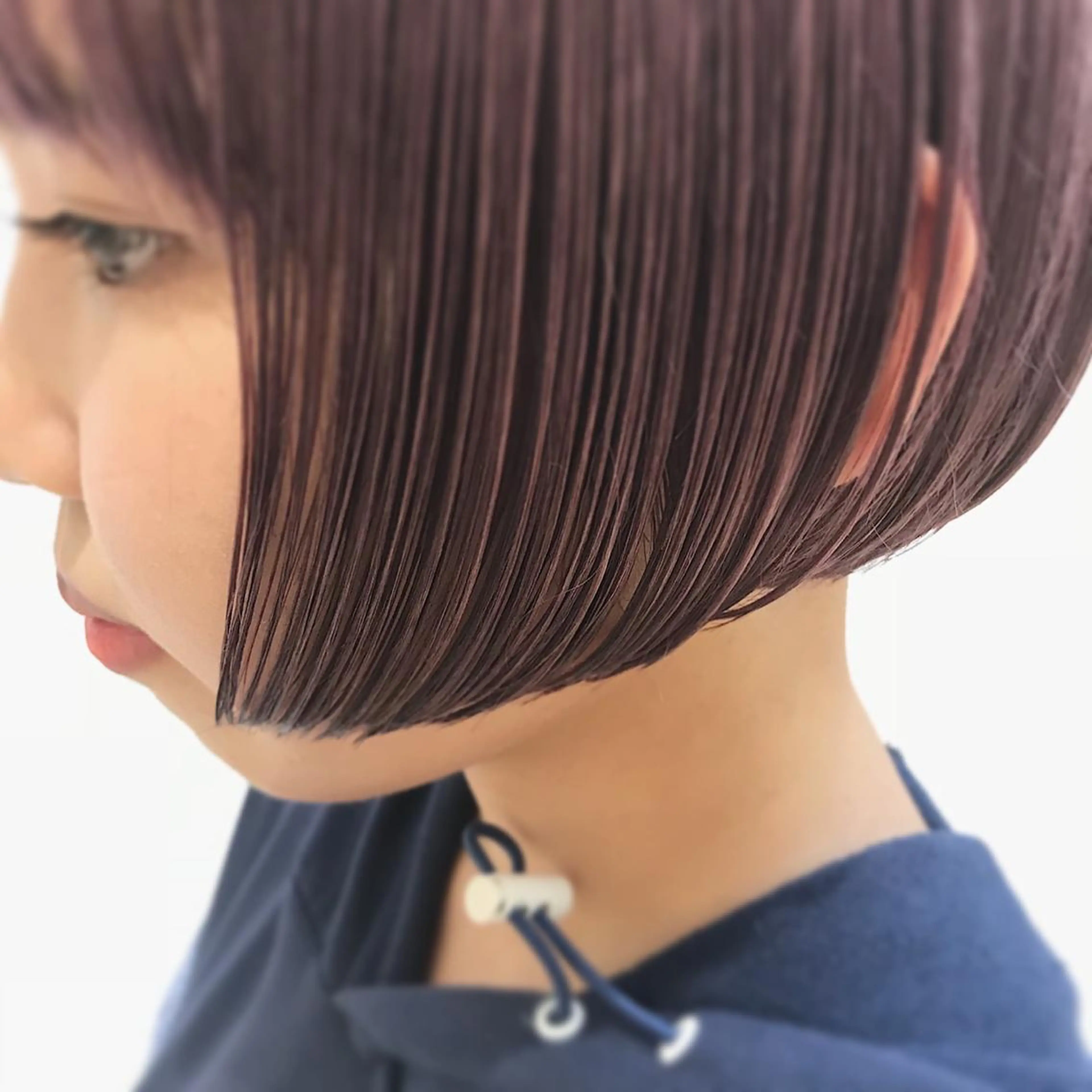 ショート カラー ボブ カット ヘアカラー トリートメント 韓国風愛されヘア 🇰🇷RITO🎀のヘアスタイル