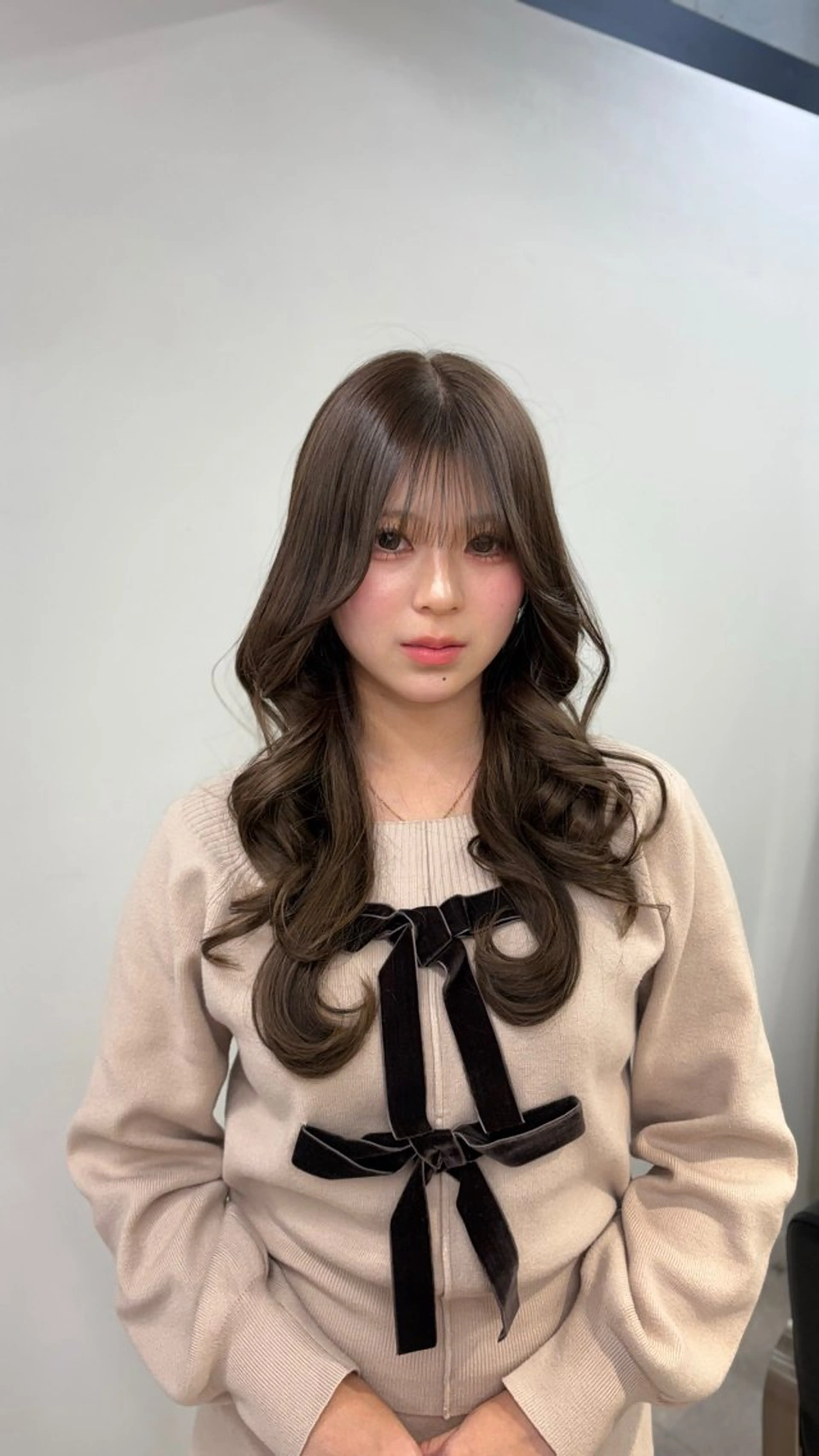 ロング カラー ヘアアレンジ youres hair 髪質改善トリートメント&ヘッドスパ 新宿三丁目店所属・小林春月 /新宿美容師のヘアスタイル