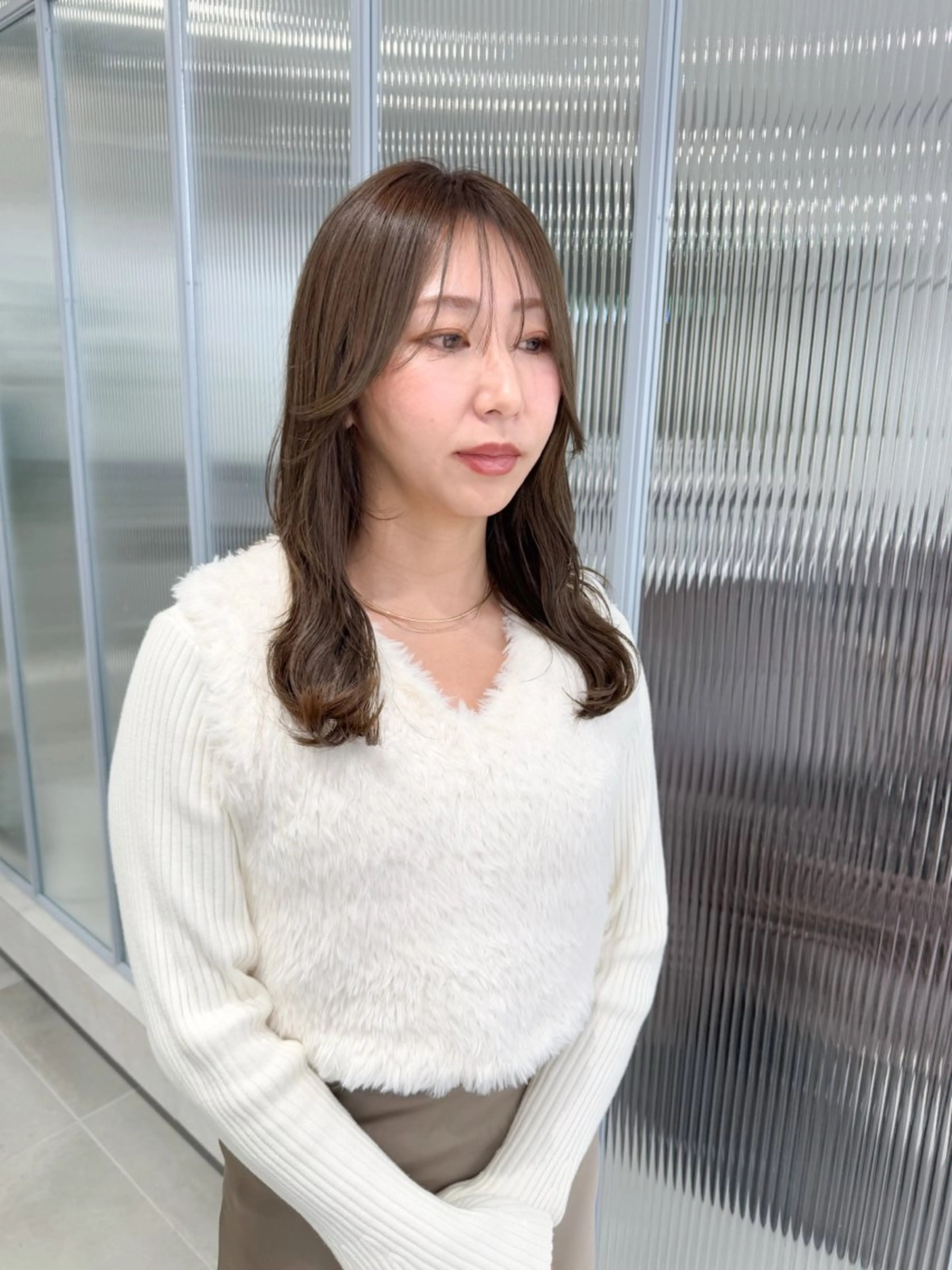 ロング カラー ヘアカラー ひかり／ショート ／似合わせカットのヘアスタイル