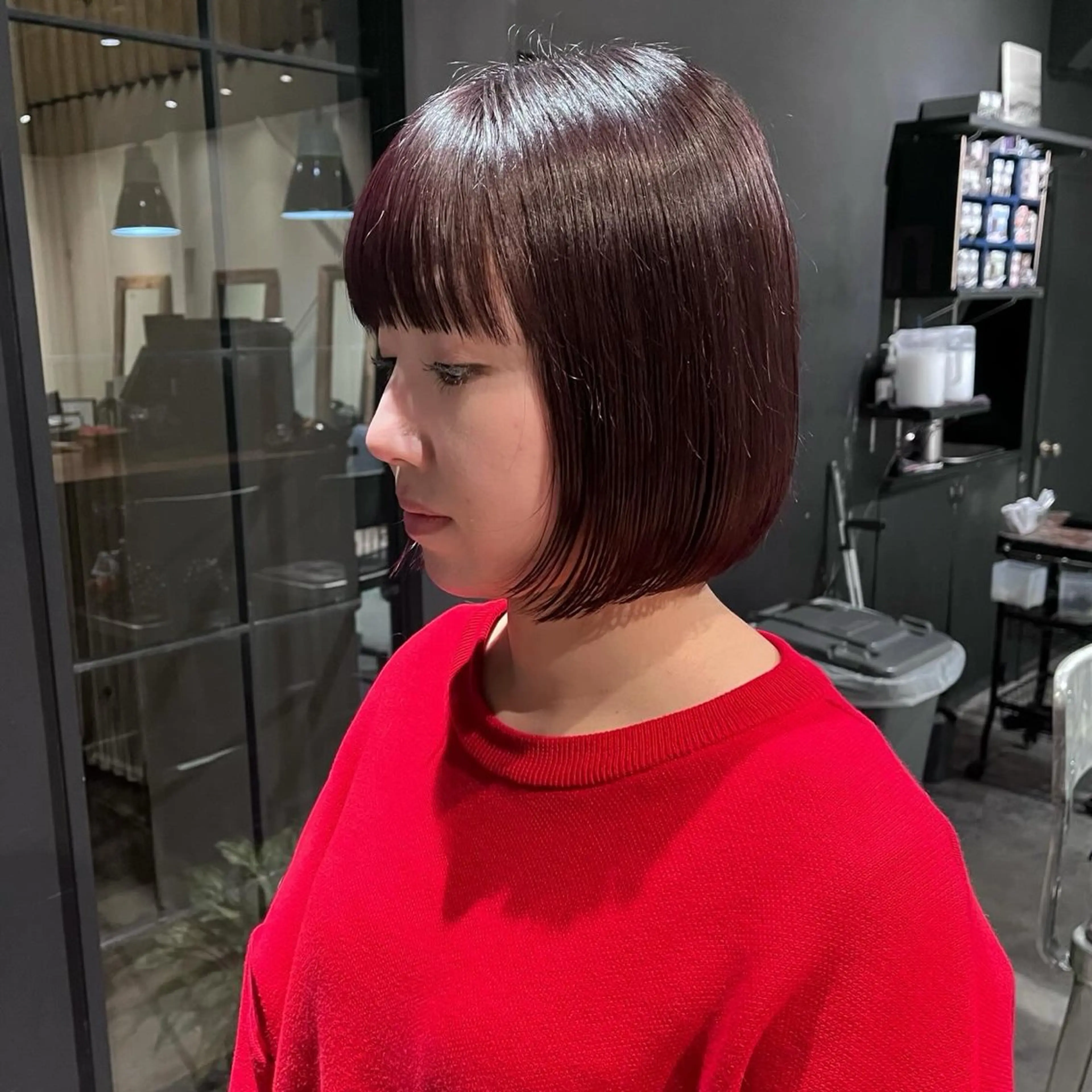 ショート ボブ the hinc所属・anri/梅田/ ボブカットのヘアスタイル