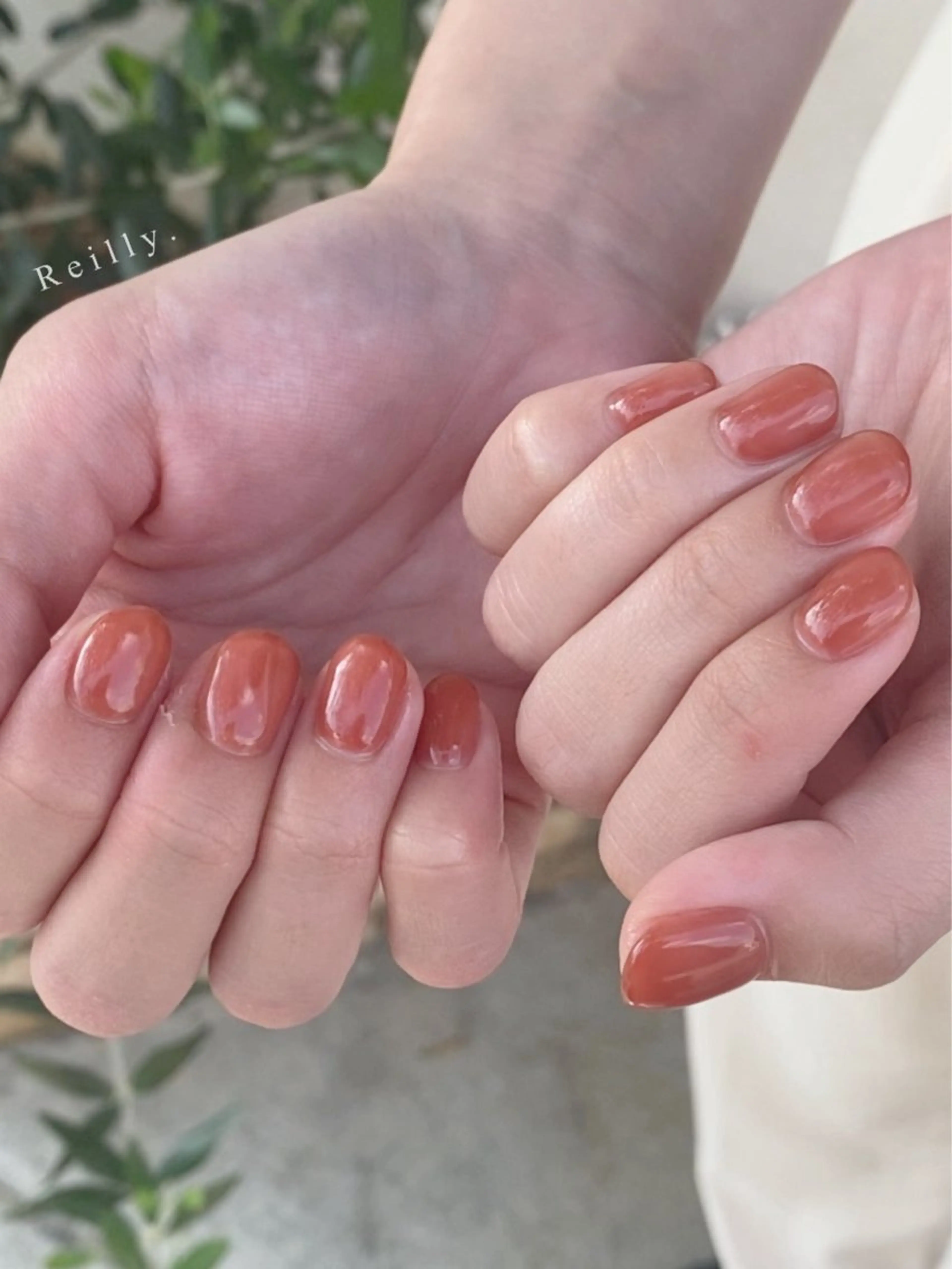 ネイル フラッシュネイル フレンチネイル ジェルネイル グラデーション ラメ(グリッター) ハンドネイル ハンドケア REILLY.　private nail salon所属・Marina 《REILLY.》のネイルデザイン