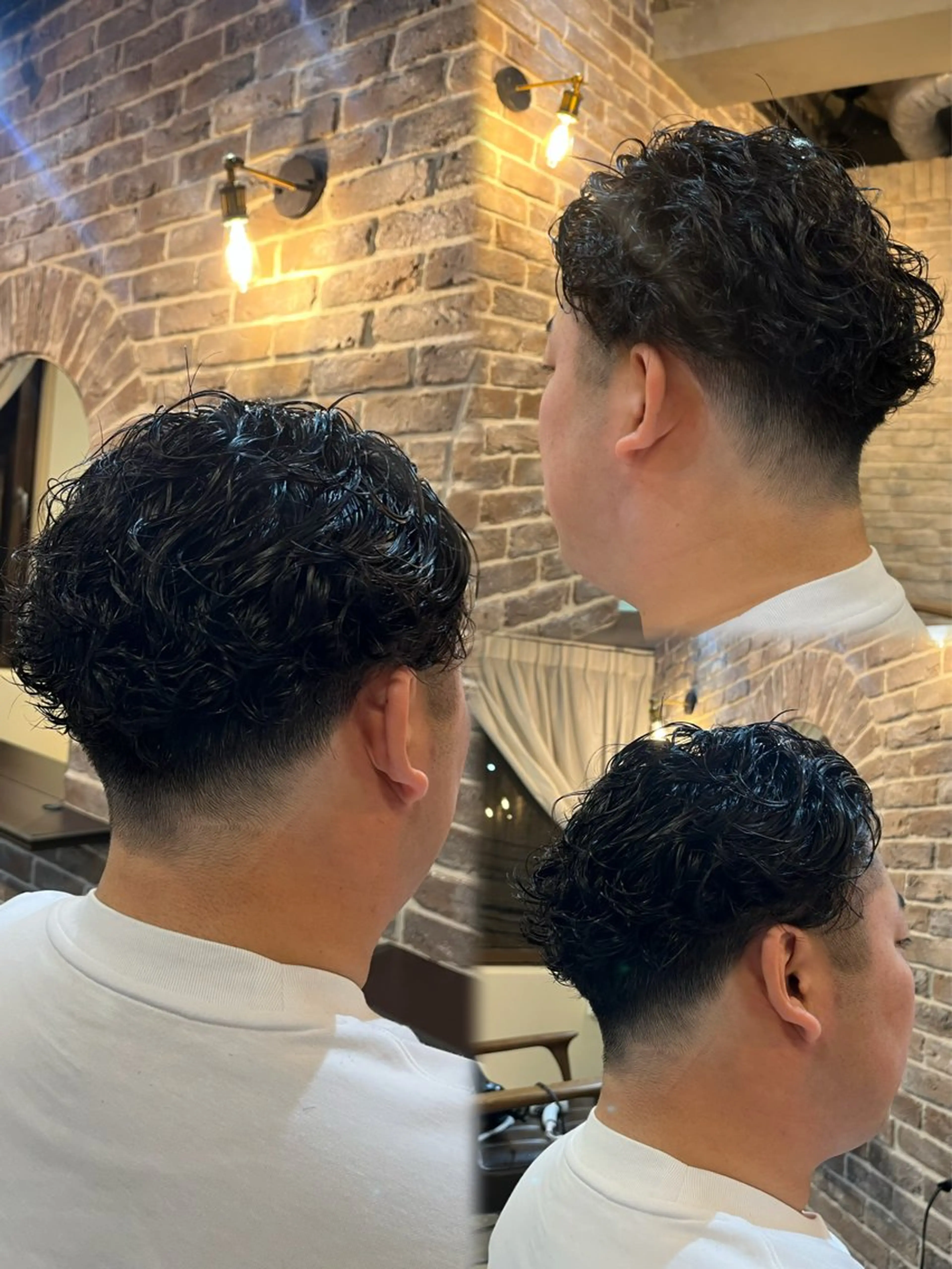 パーマ メンズ カット パーマ メンズパーマ/縮毛 矯正/徳田真緒のヘアスタイル