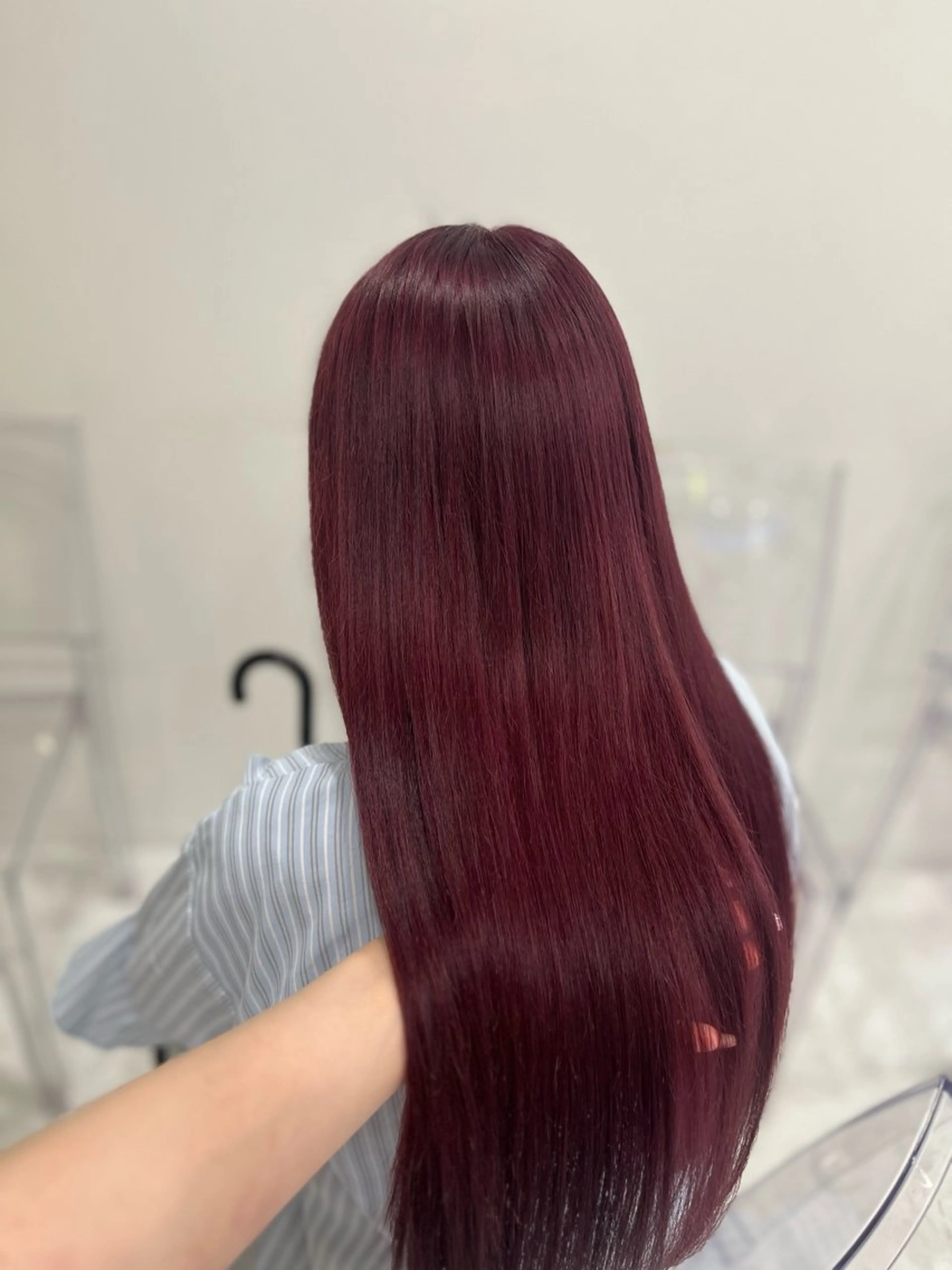 ロング カラー ガーリー♡女の子っぽ ヘア♡ピンクカラー♡のヘアスタイル