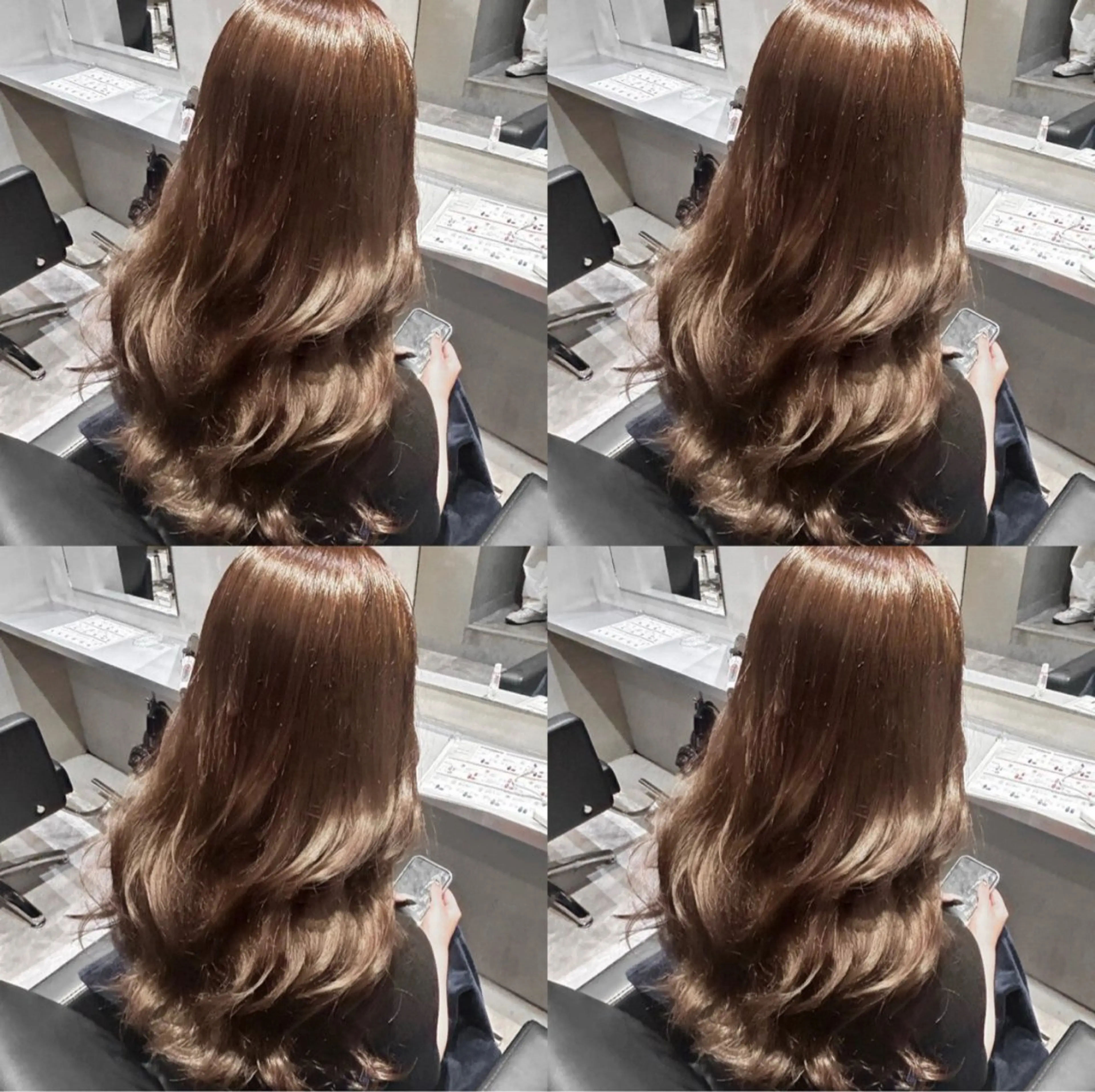 ロング カラー ヘアカラー トリートメント 透明感×髪質改善× エクステそうまのヘアスタイル