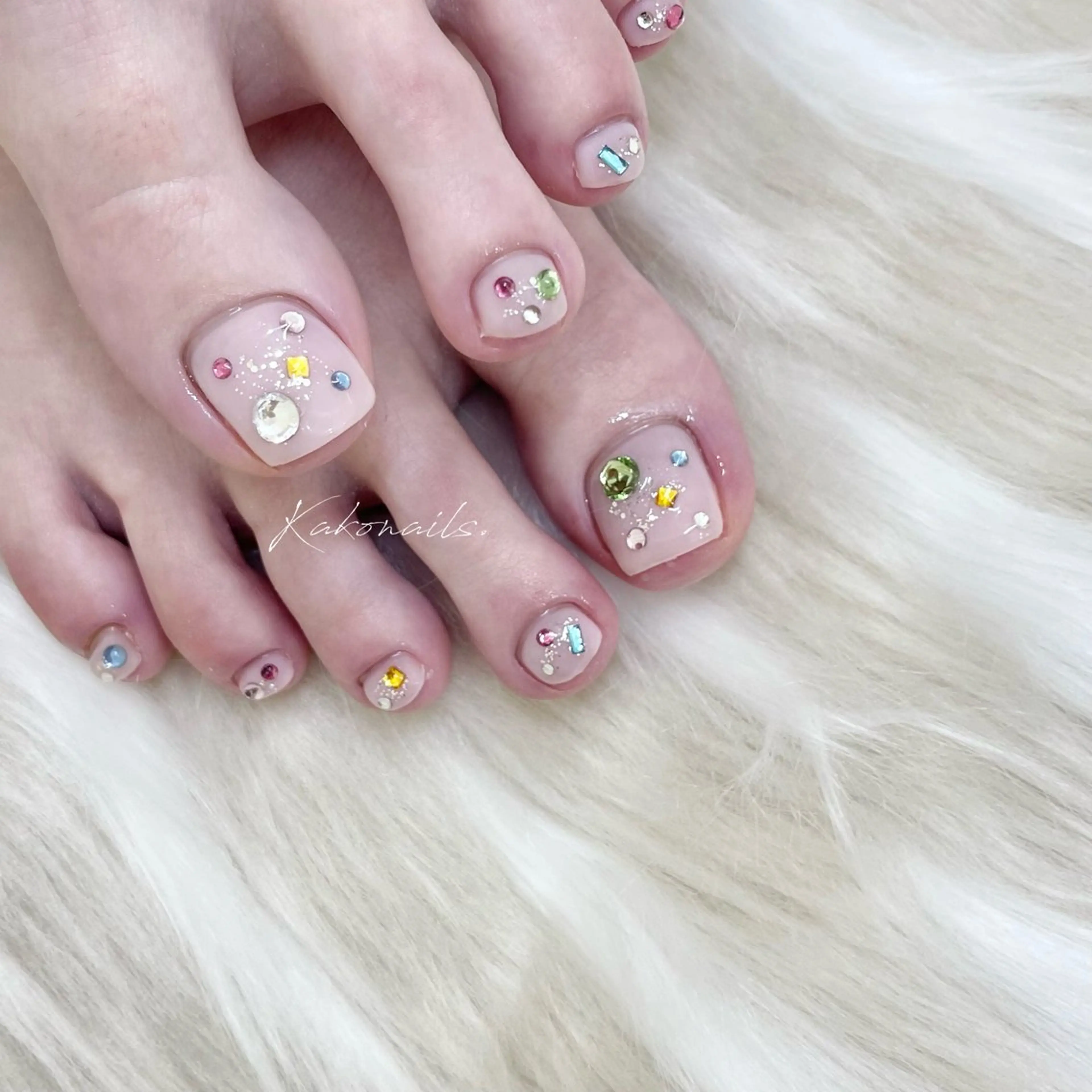 ネイル ハンドネイル フットネイル KAKO momo京橋のネイルデザイン